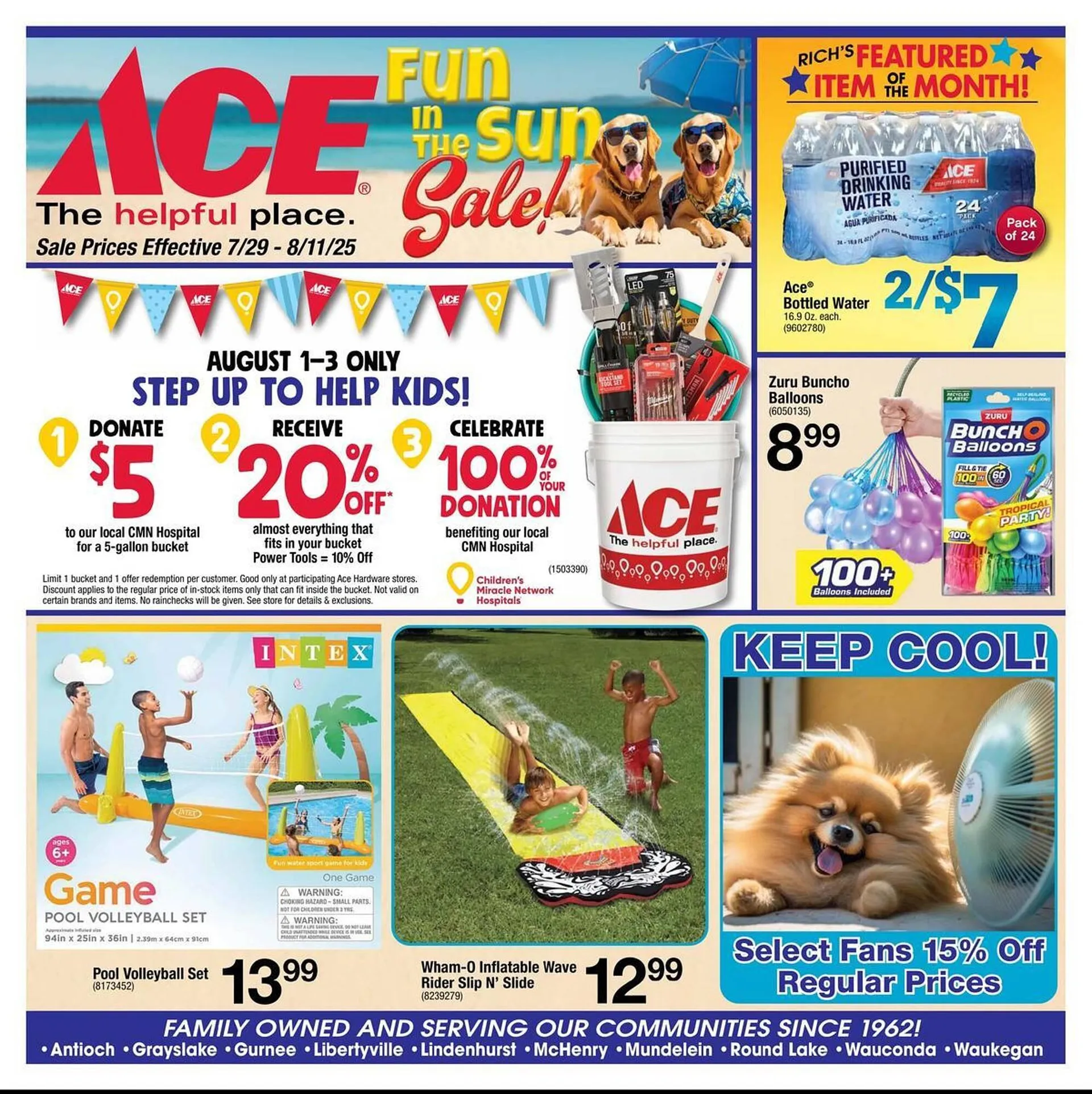 Weekly ad Ace Hardware Weekly Ad from July 29 to August 11 2025 - Page 1
