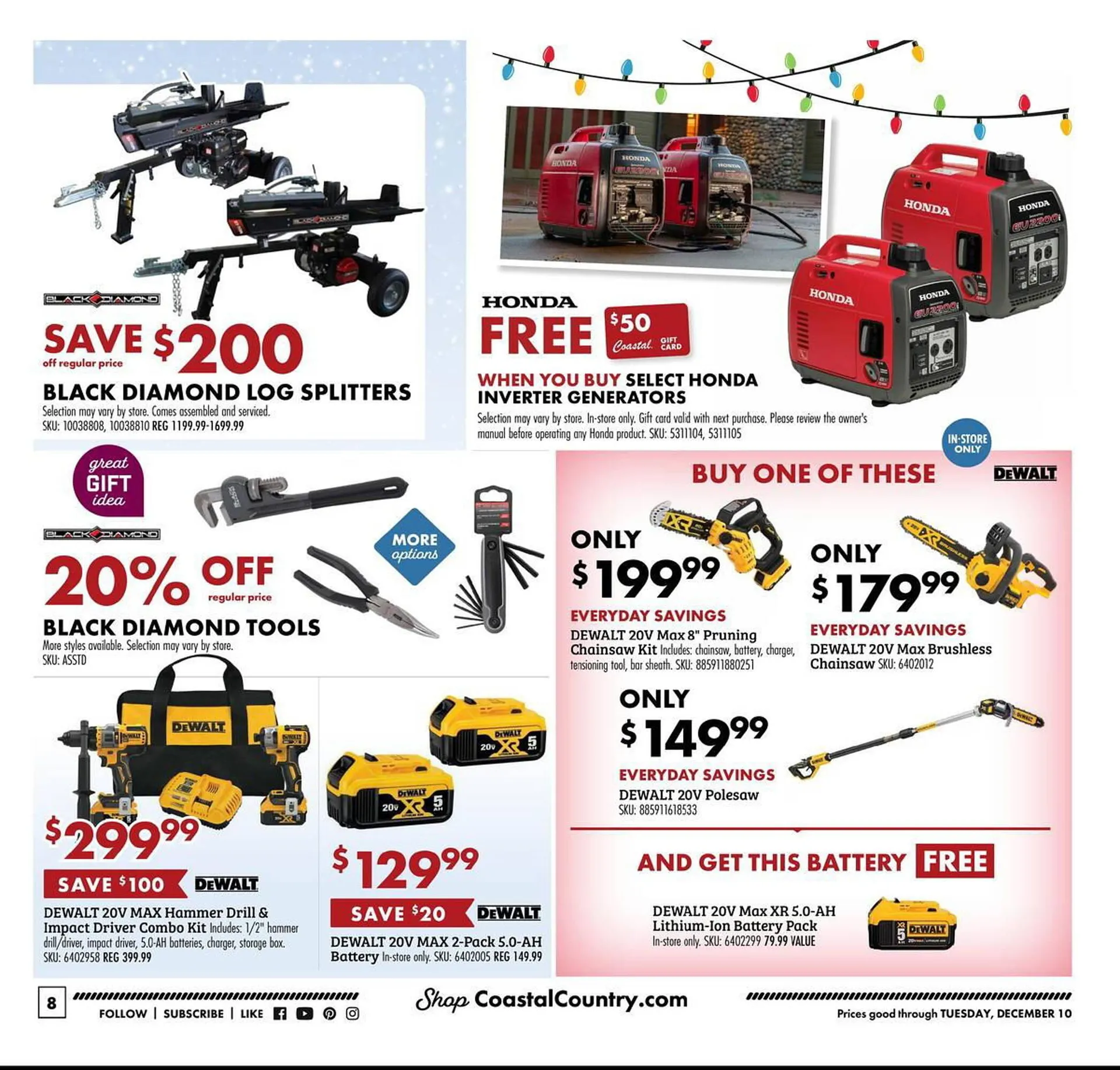 Weekly ad Coastal Farm & Ranch Weekly Ad from December 3 to December 10 2024 - Page 8