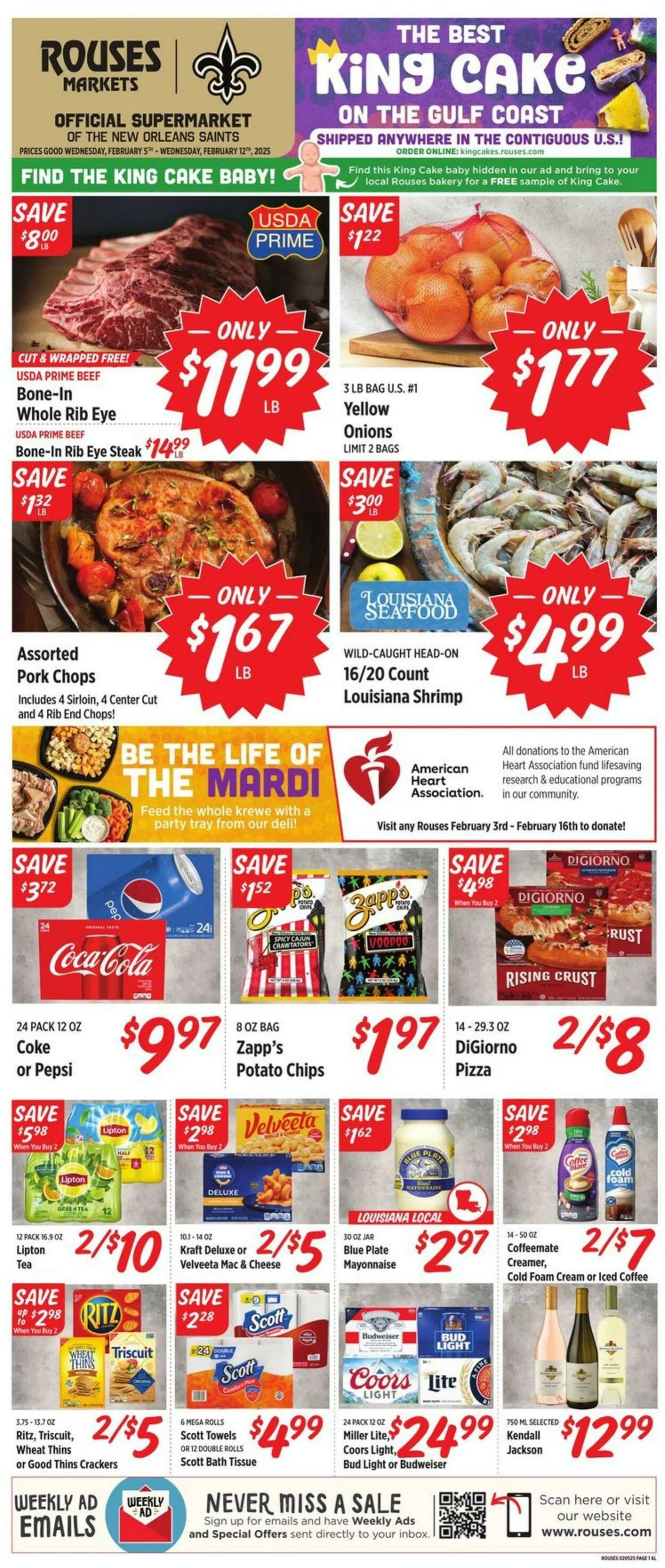 Catálogo de Rouses Current weekly ad 5 de febrero al 12 de febrero 2025 - Página 2