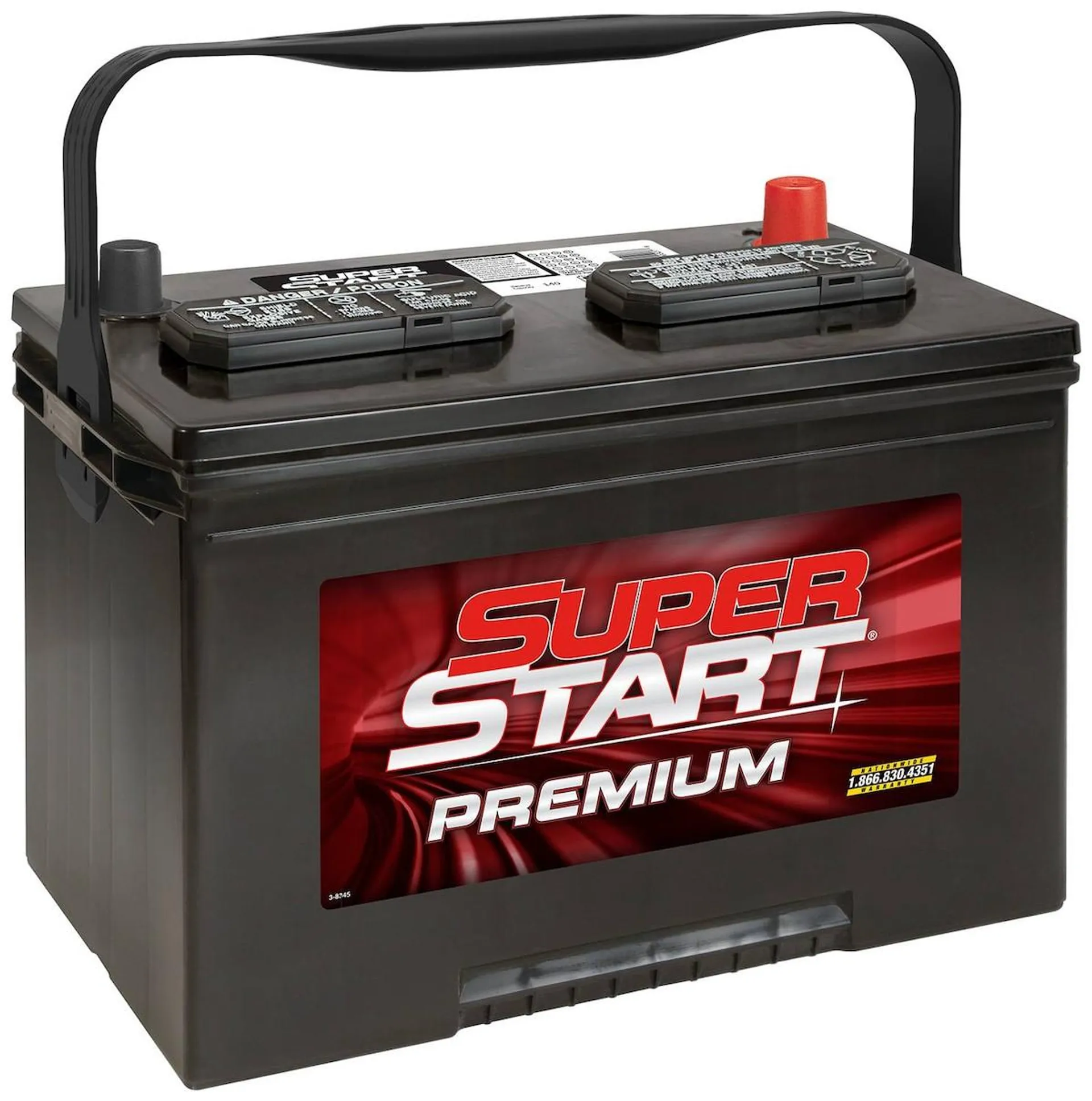 Super Start Premium Standard Flooded Top Post Battery Group Size 27 - 27PRMJ