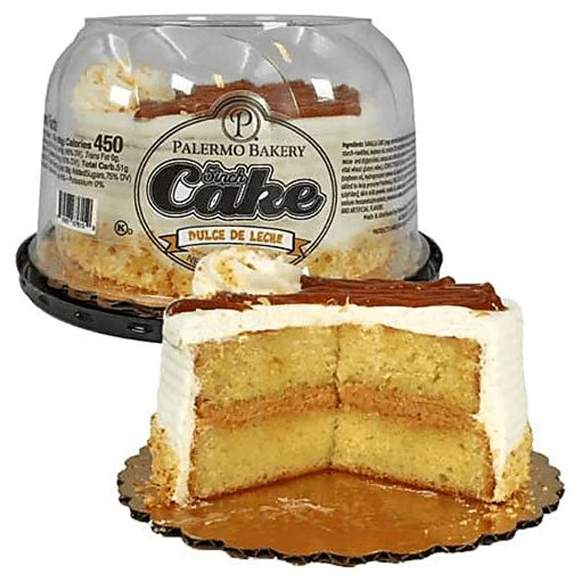 Palermo 5 Inch Dulce De Leche Cake