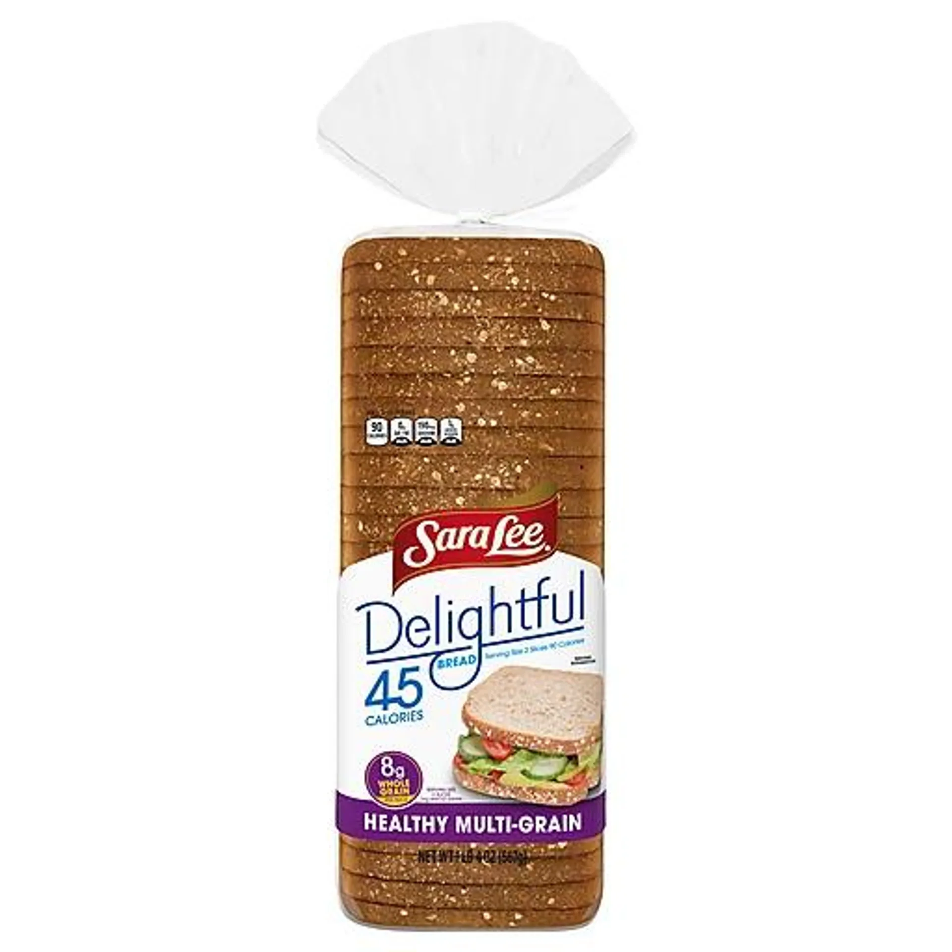 Sara Lee Bread, Multi Grain, Delightful 20 oz