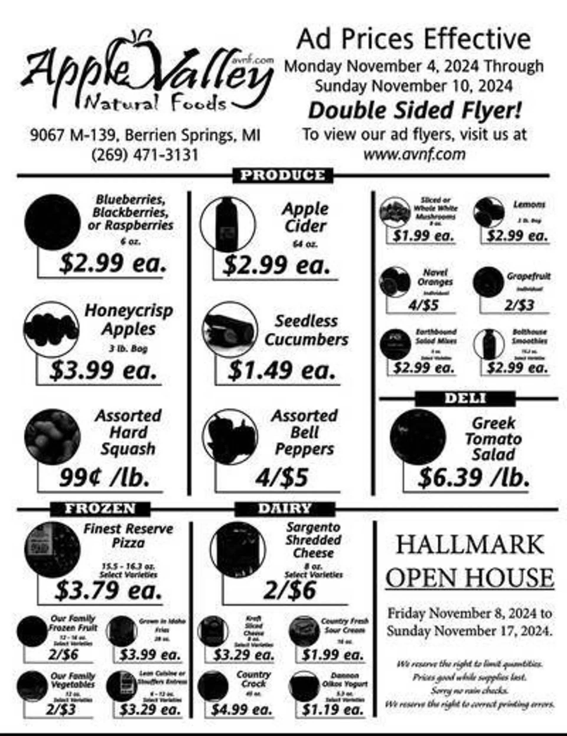 Apple Valley Natural Foods Weekly Ad - 1