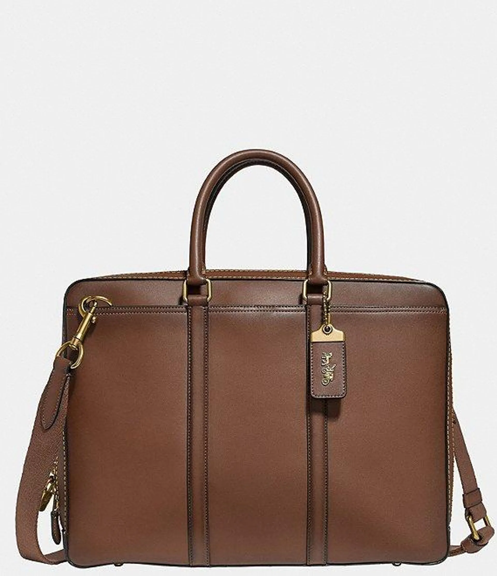 Metropolitan Slim Leather Briefcase