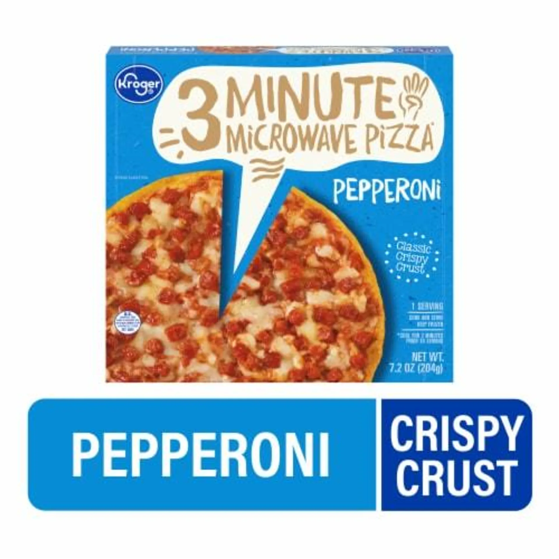 Kroger® 3-Minute Microwave Pepperoni Pizza