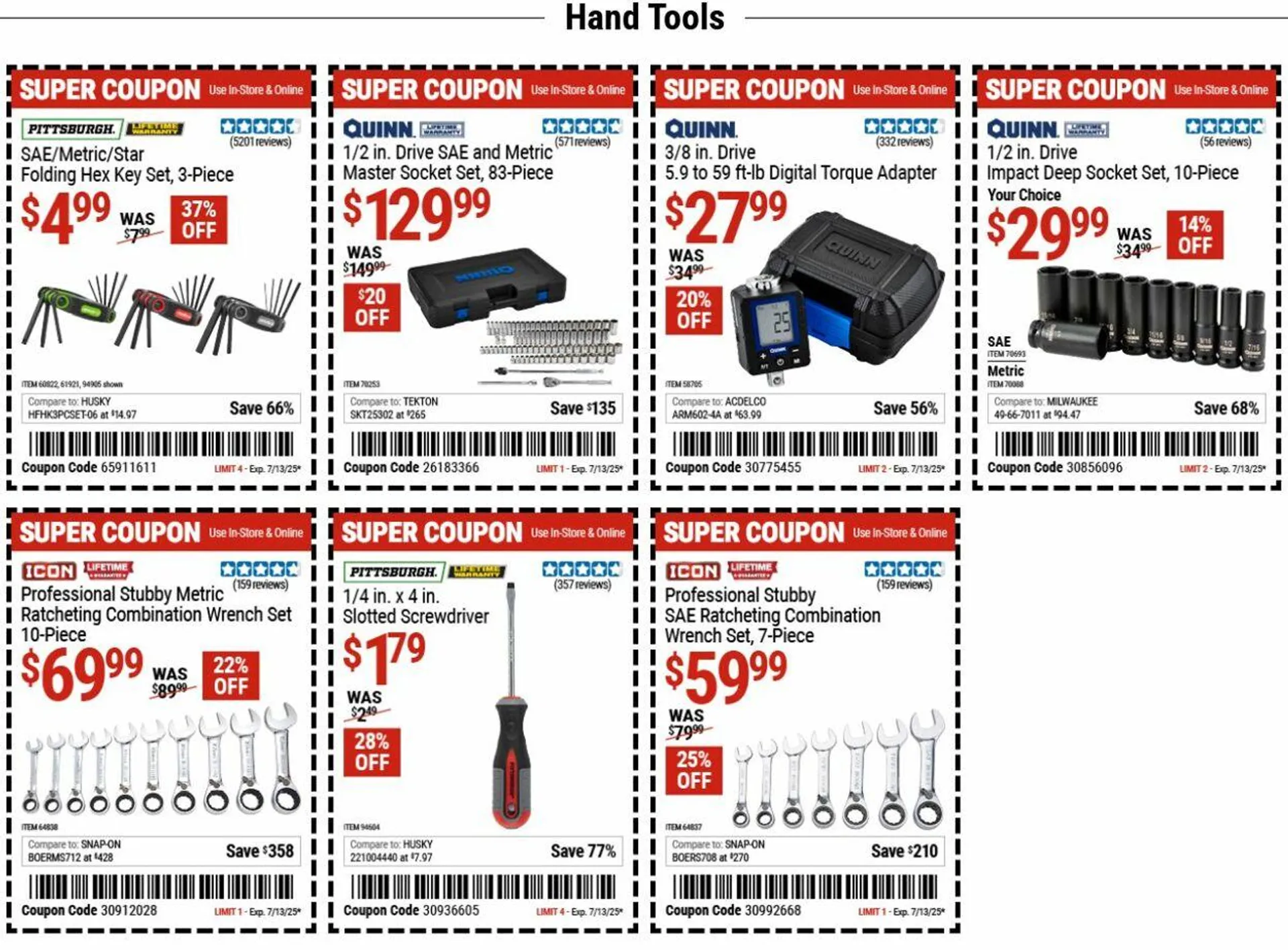 Weekly ad Harbor Freight from June 30 to July 9 2025 - Page 4