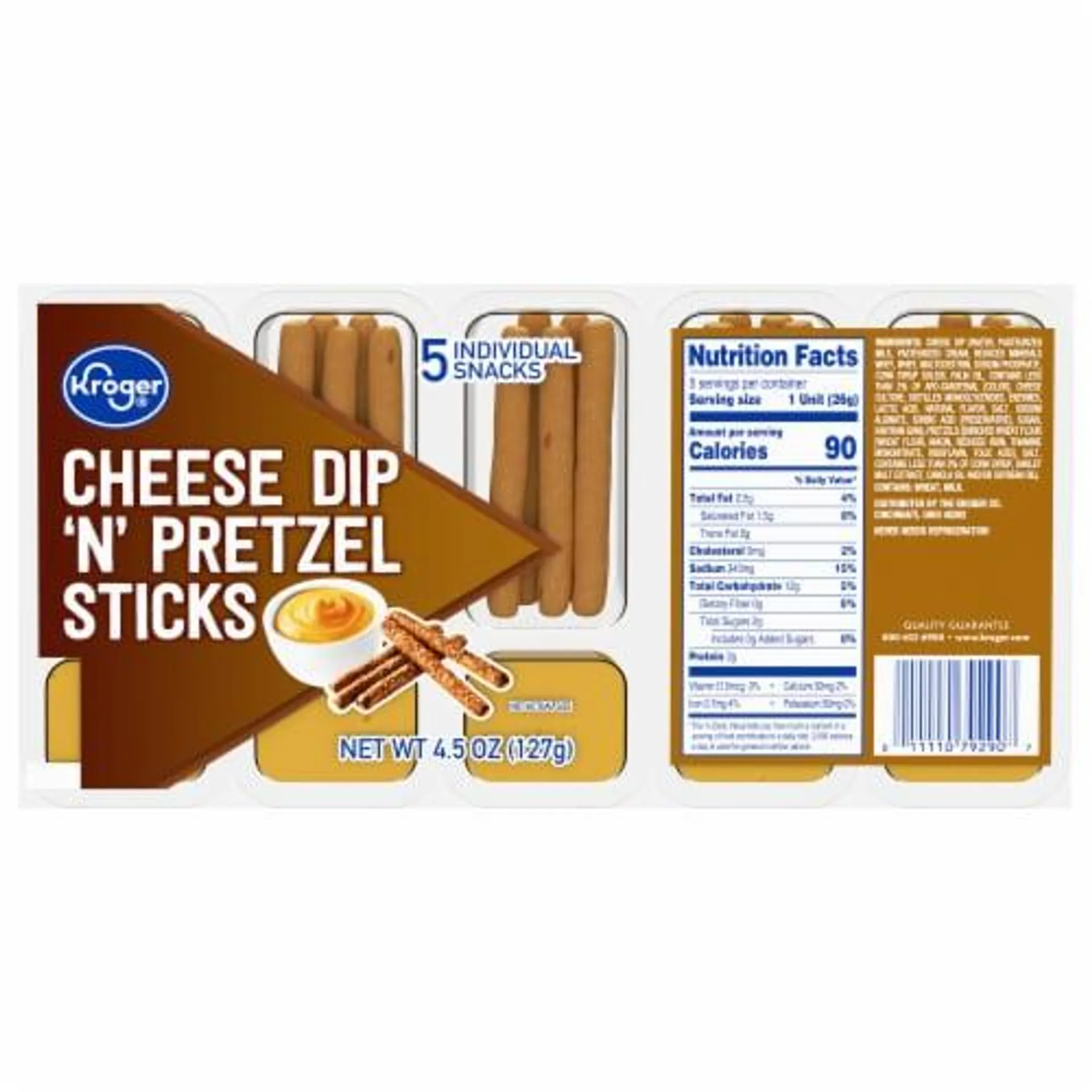 Kroger® Cheese Dip 'N' Pretzel Sticks