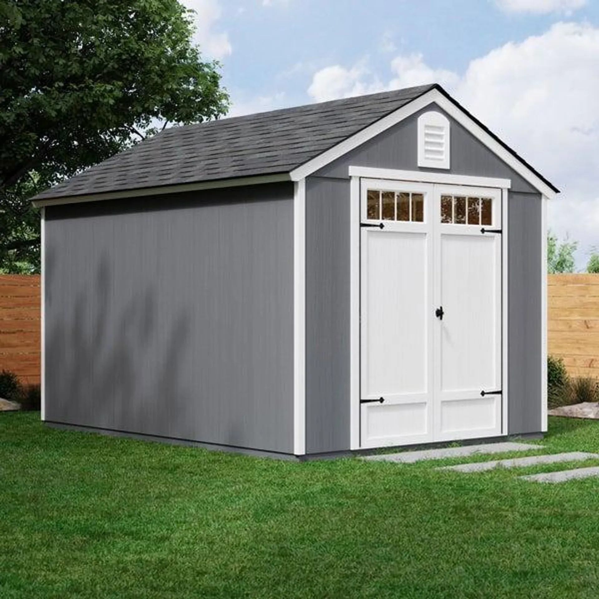 Yardline Everley Wood Shed – Do It Yourself Assembly