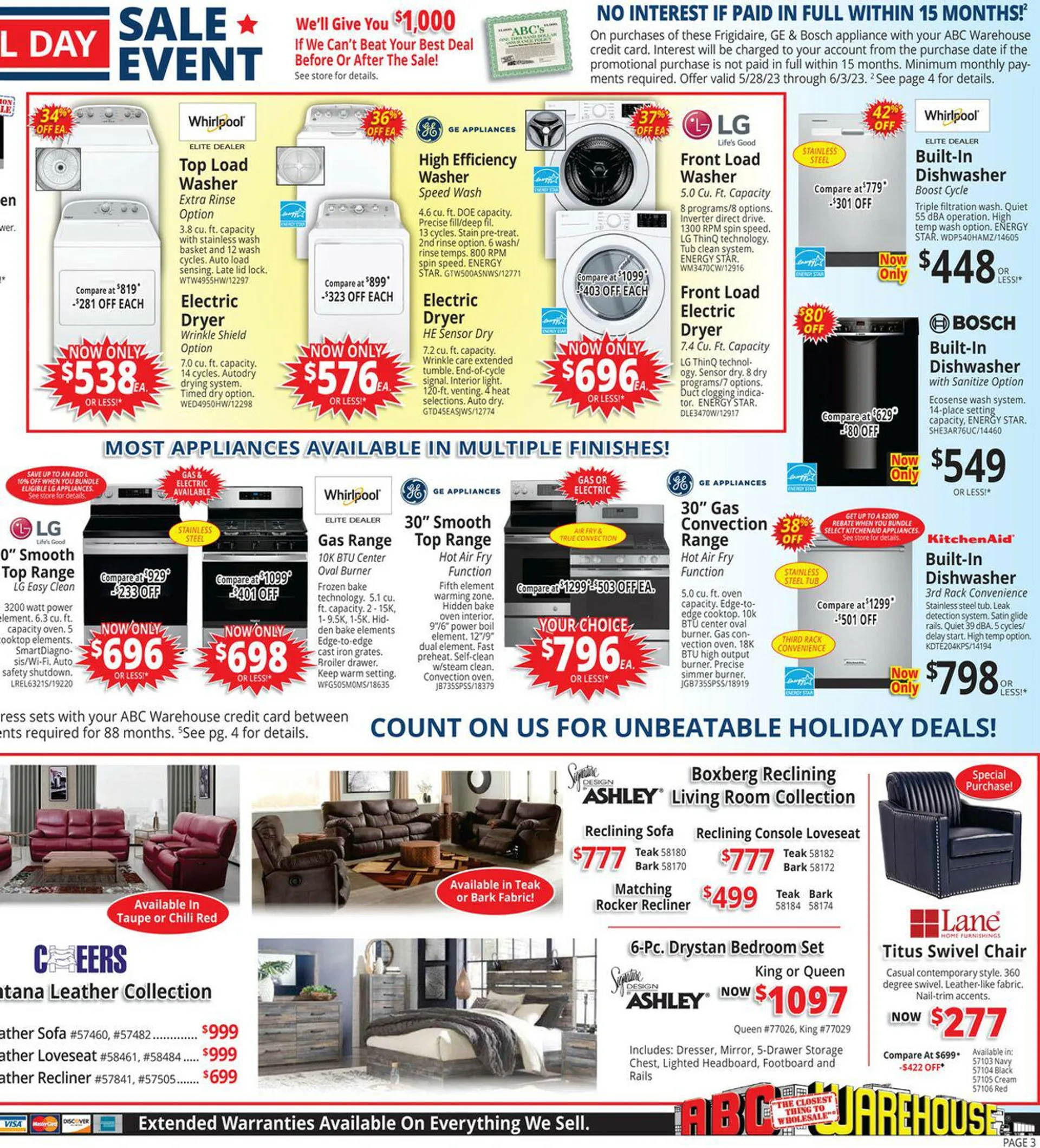 ABC Warehouse Current weekly ad - 3
