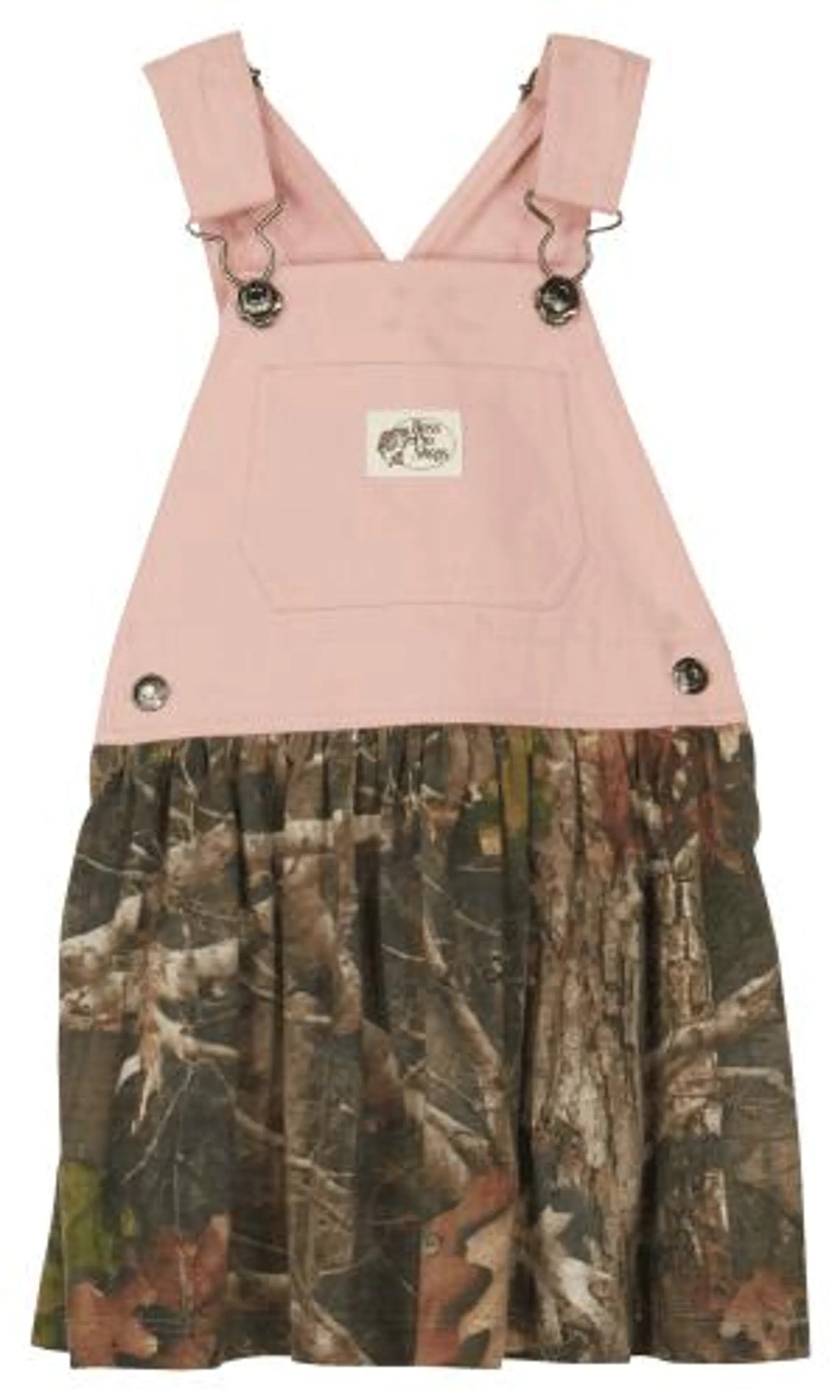 Bass Pro Shops Camo Overall Dress for Babies or Toddler Girls