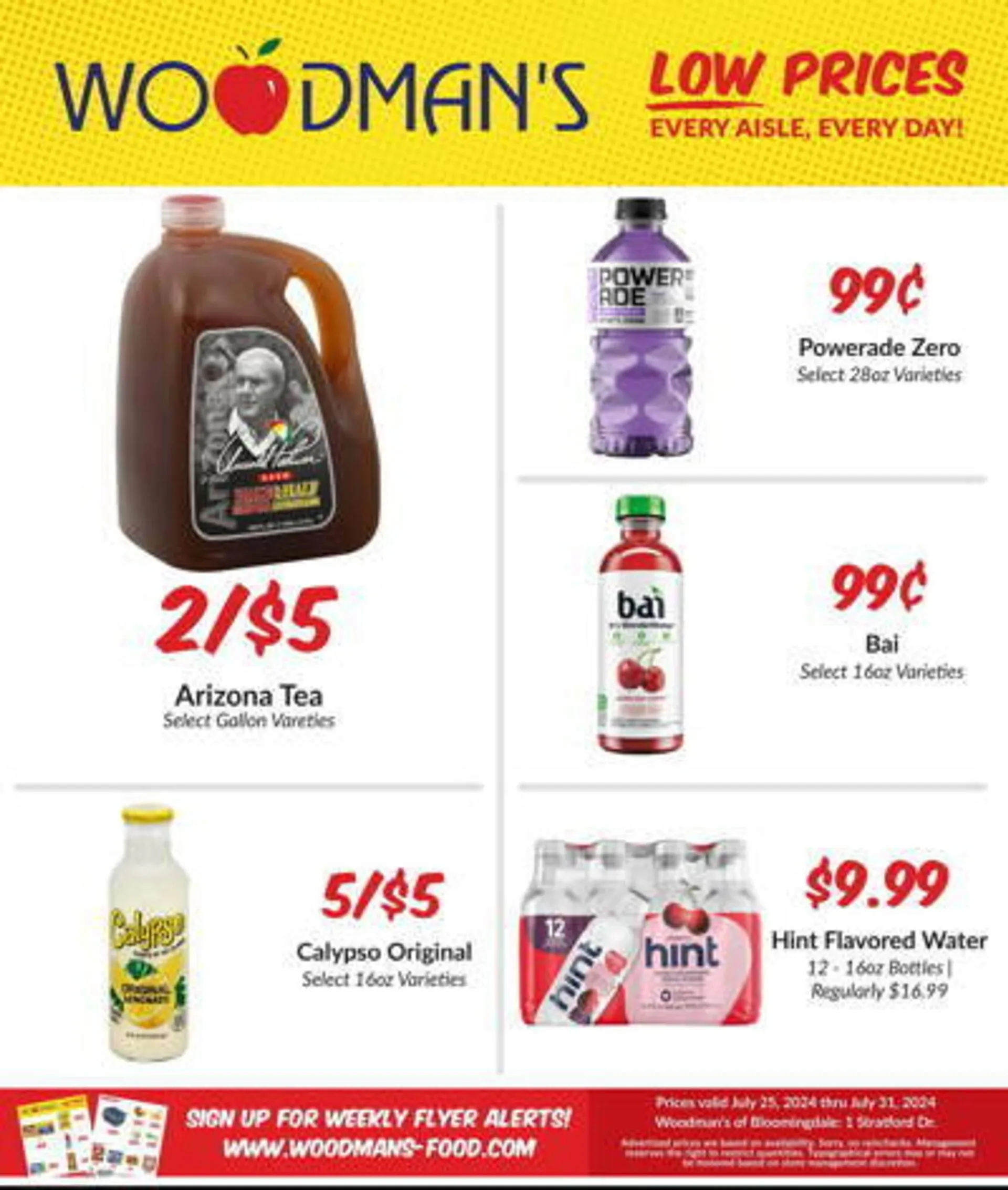 Weekly ad Woodman's Weekly Ad from July 25 to July 31 2024 - Page 1