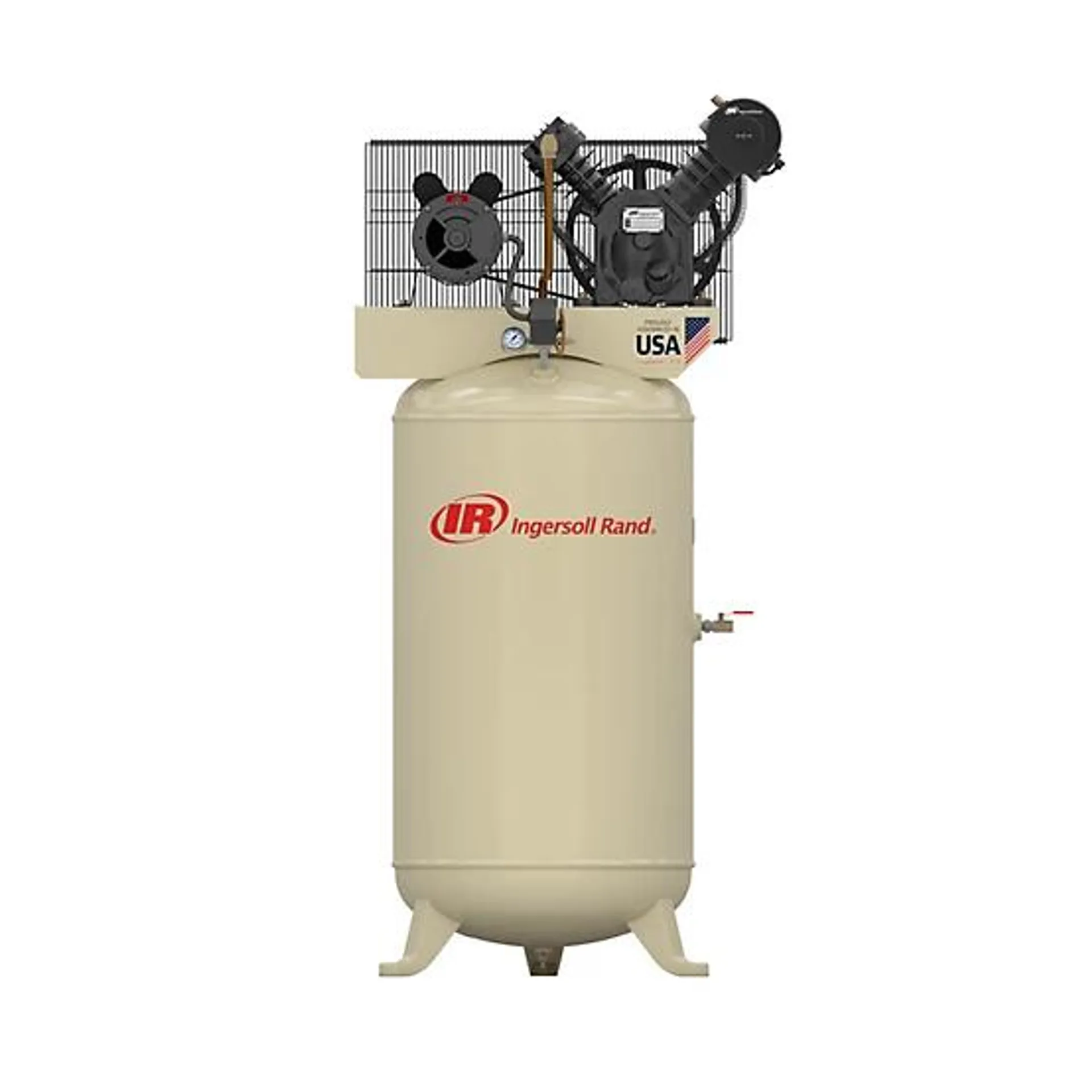 5 HP 80 gal. 2-Stage Air Compressor, 175 PSI, 200V, 3-Phase