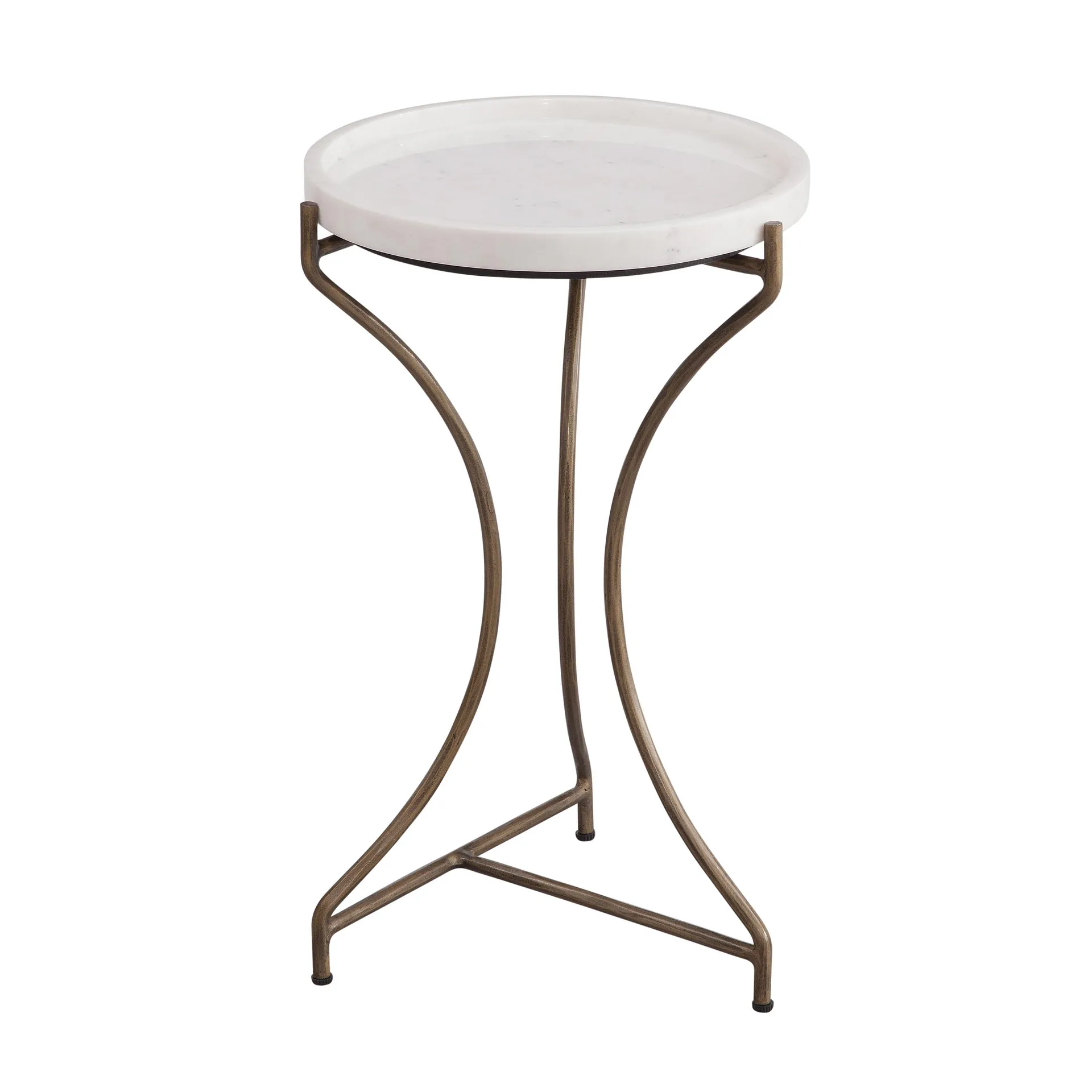 Carissa Marble Accent Table