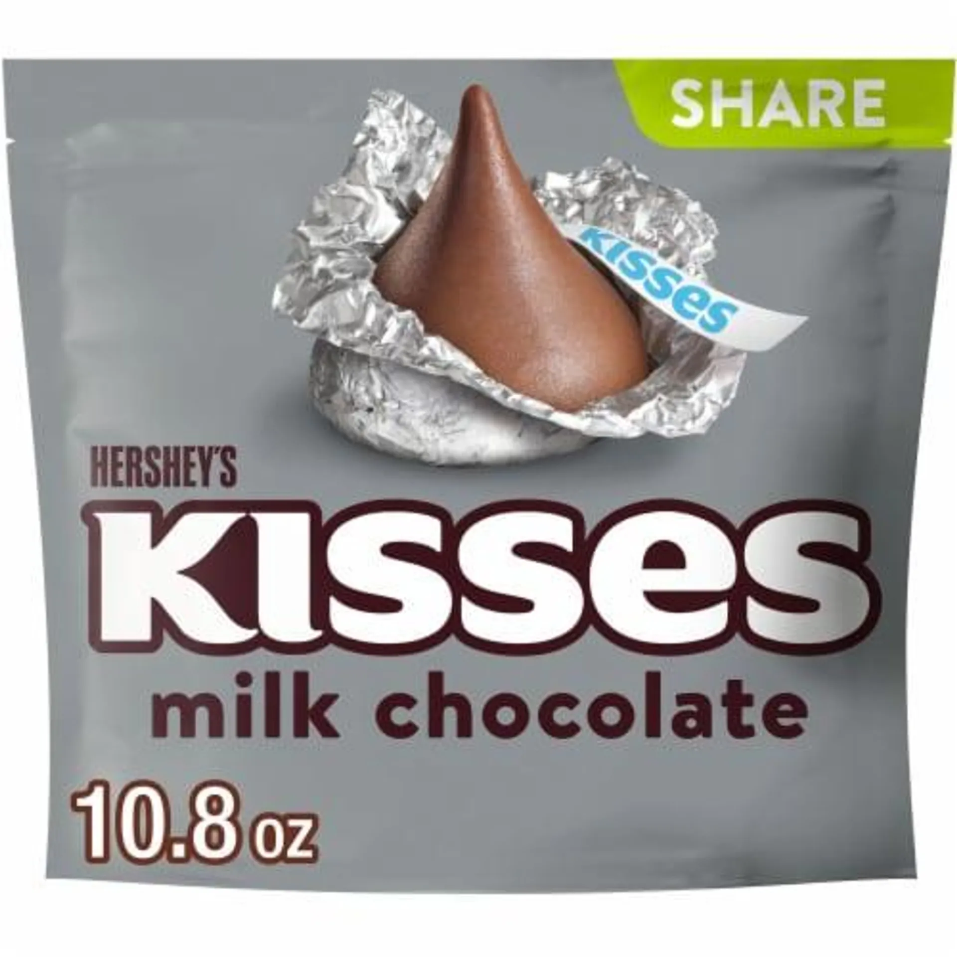 HERSHEY'S KISSES Milk Chocolate Christmas Candy Share Pack