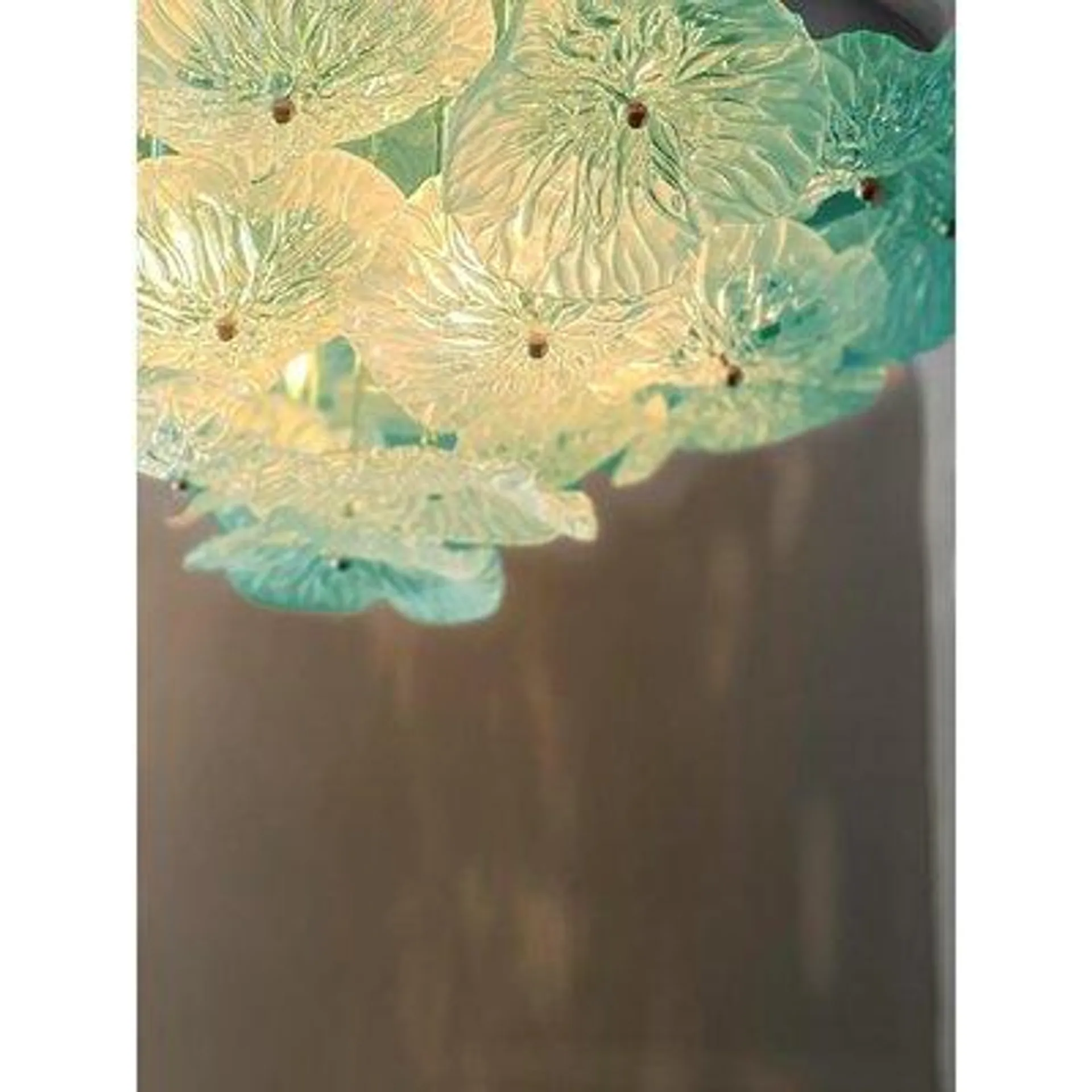 Italian Flush Mount in Murano Glass by Simoeng