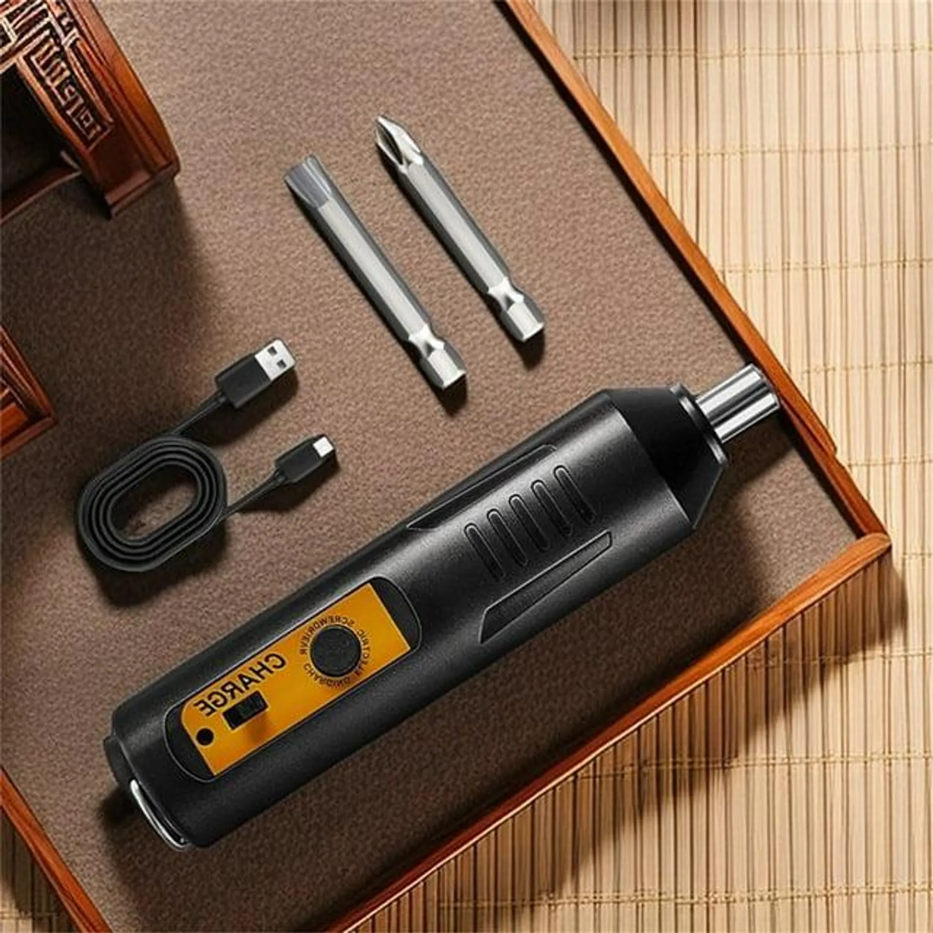 DGOO Home Use Electric Screwdriver Set Mini Electric Drill Driver Fully Automatic Screwdriver