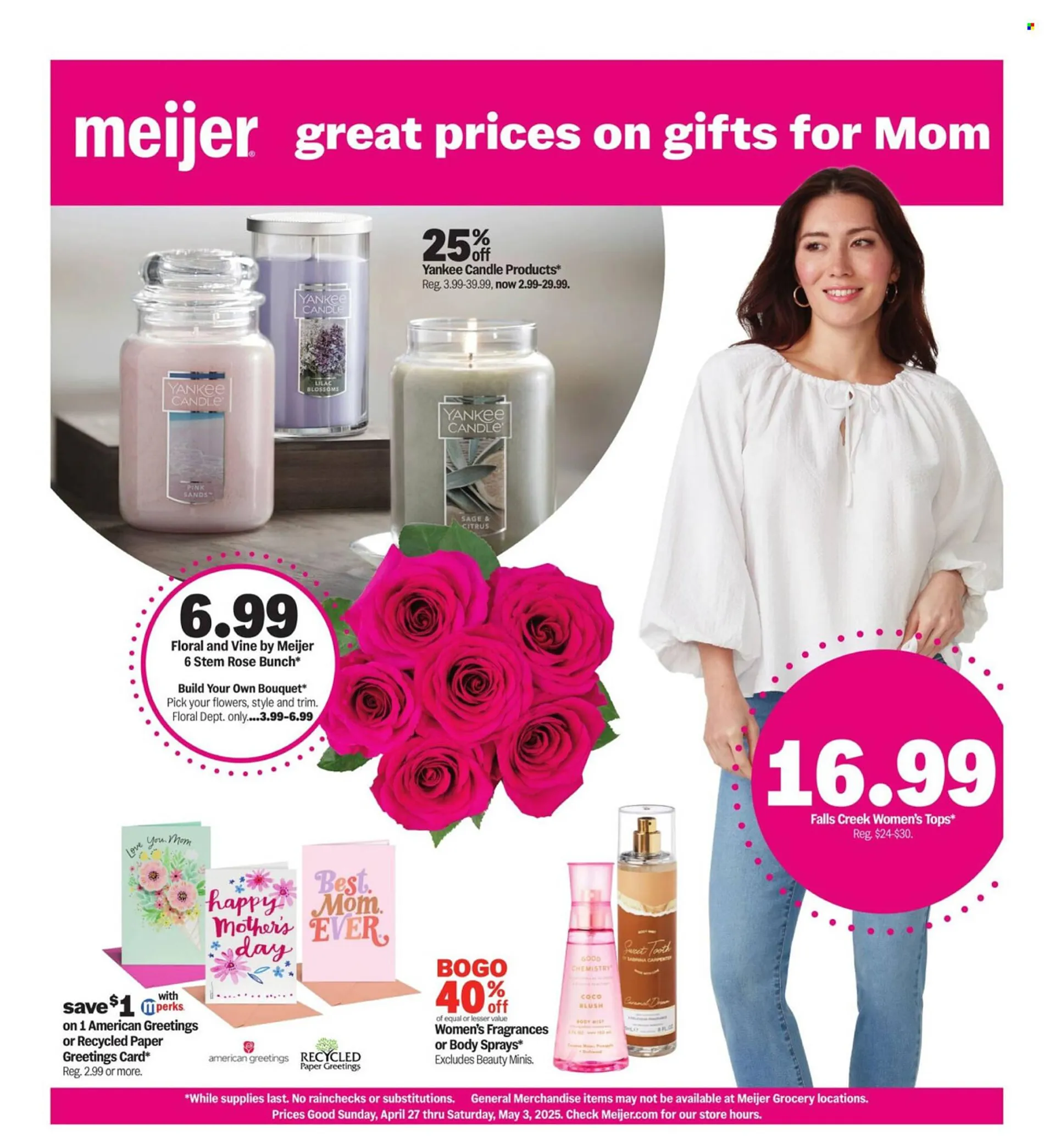 Meijer Weekly Ad - 1