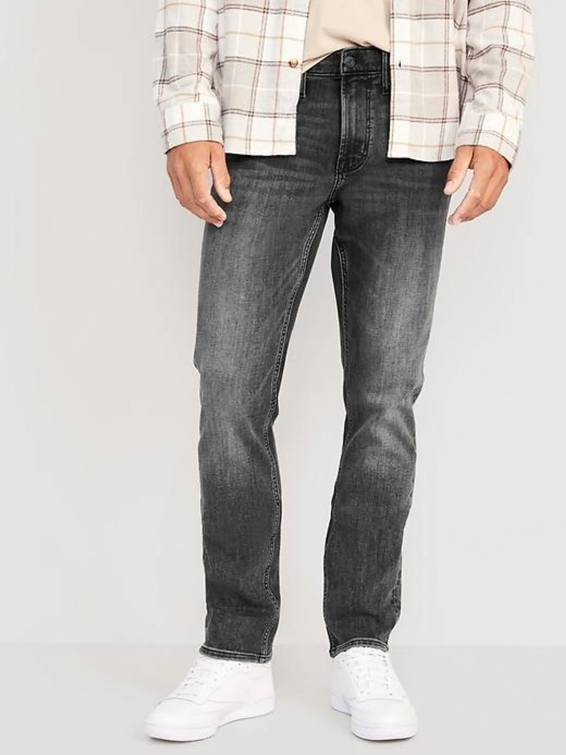 Slim 360° Tech Stretch Performance Gray Jeans