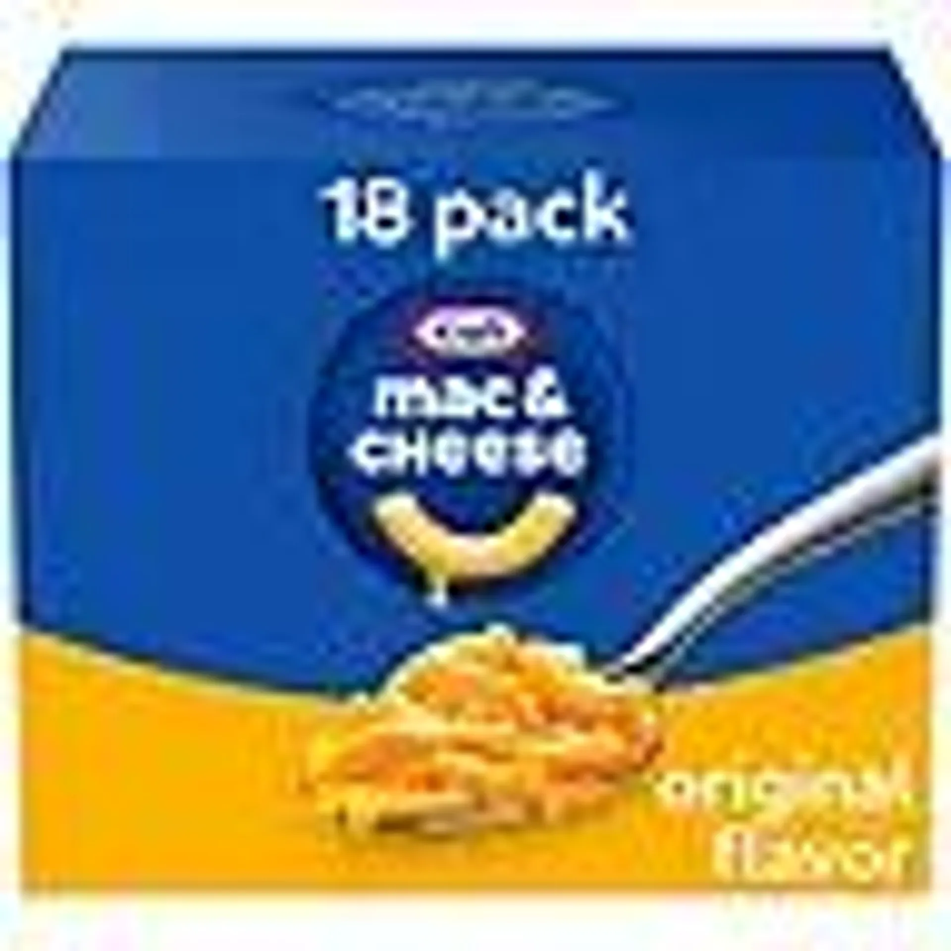 Kraft Original Macaroni and Cheese Dinner, 7.25oz., 18pk.