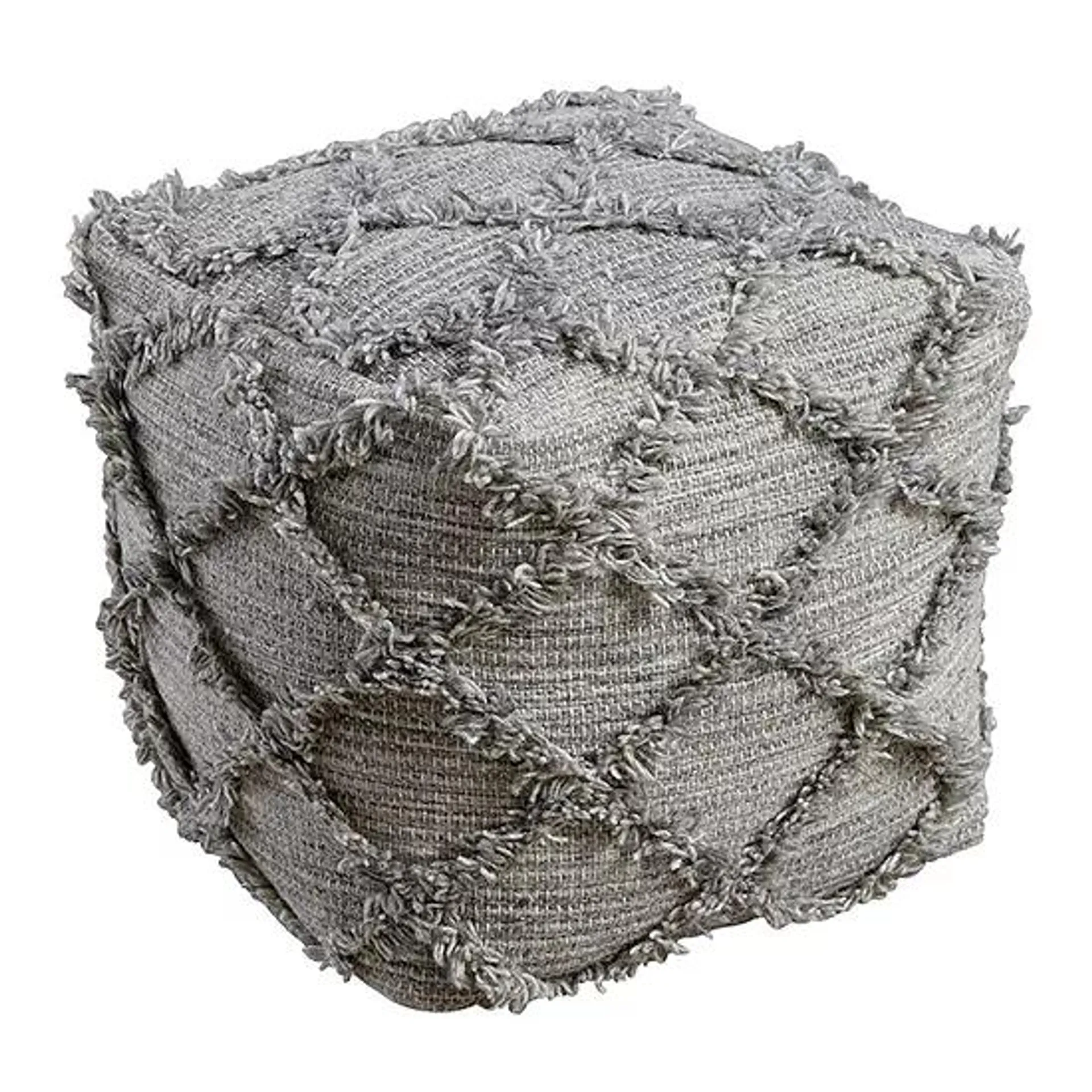 Signature Design by Ashley® Adelphie Diamond Pouf Ottoman