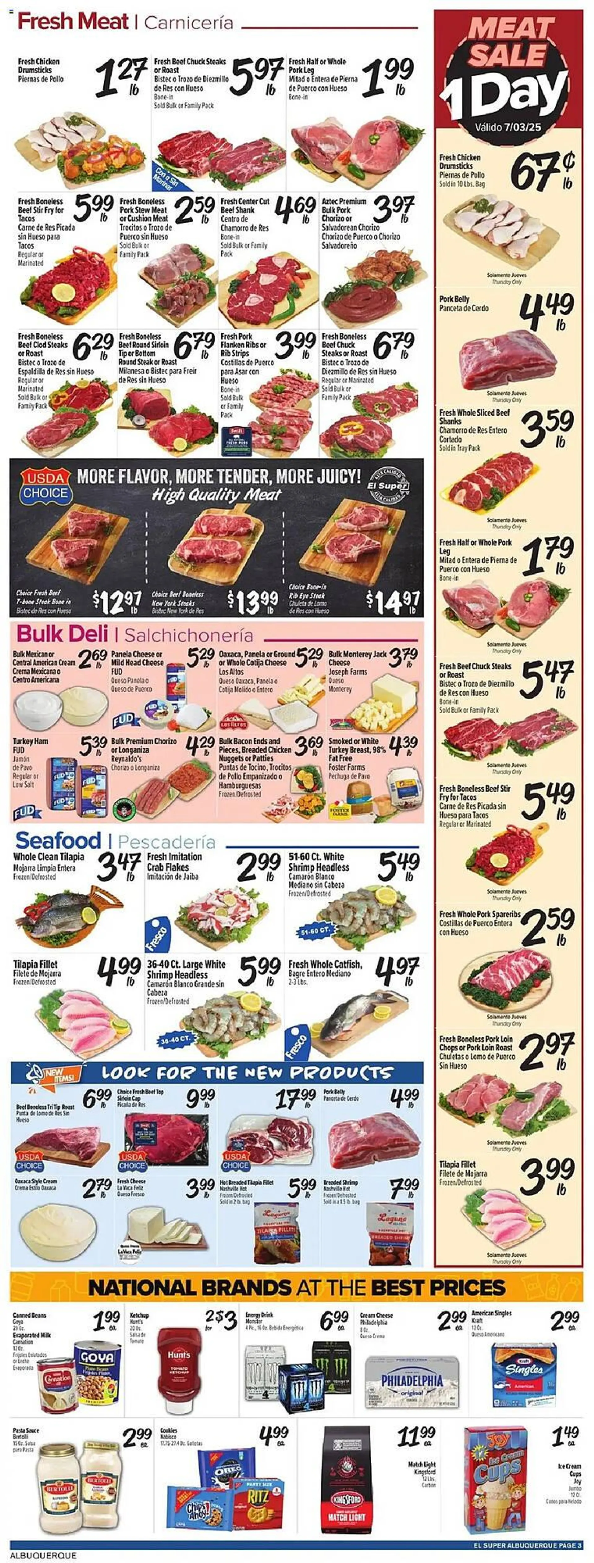 Weekly ad El Super Weekly Ad from July 2 to July 9 2025 - Page 3