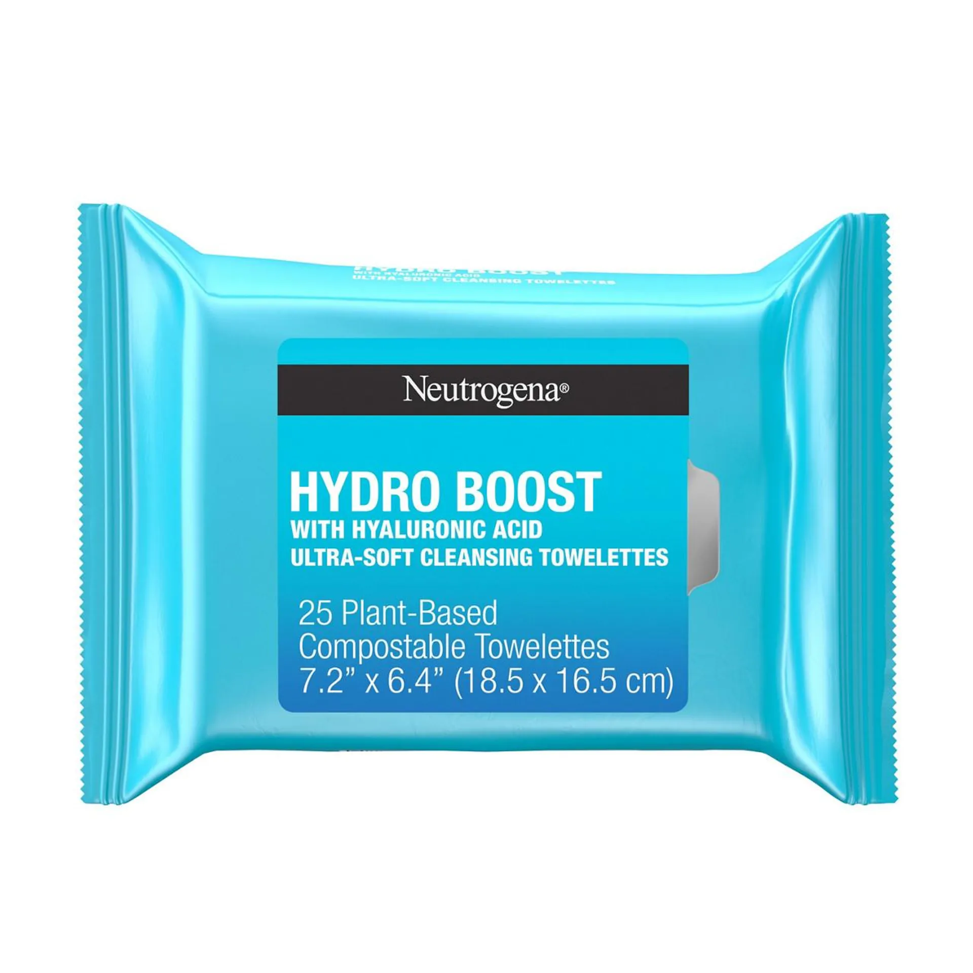 Neutrogena Hydro Boost Face Cleansing Cloths & Makeup Wipes, 25 ct