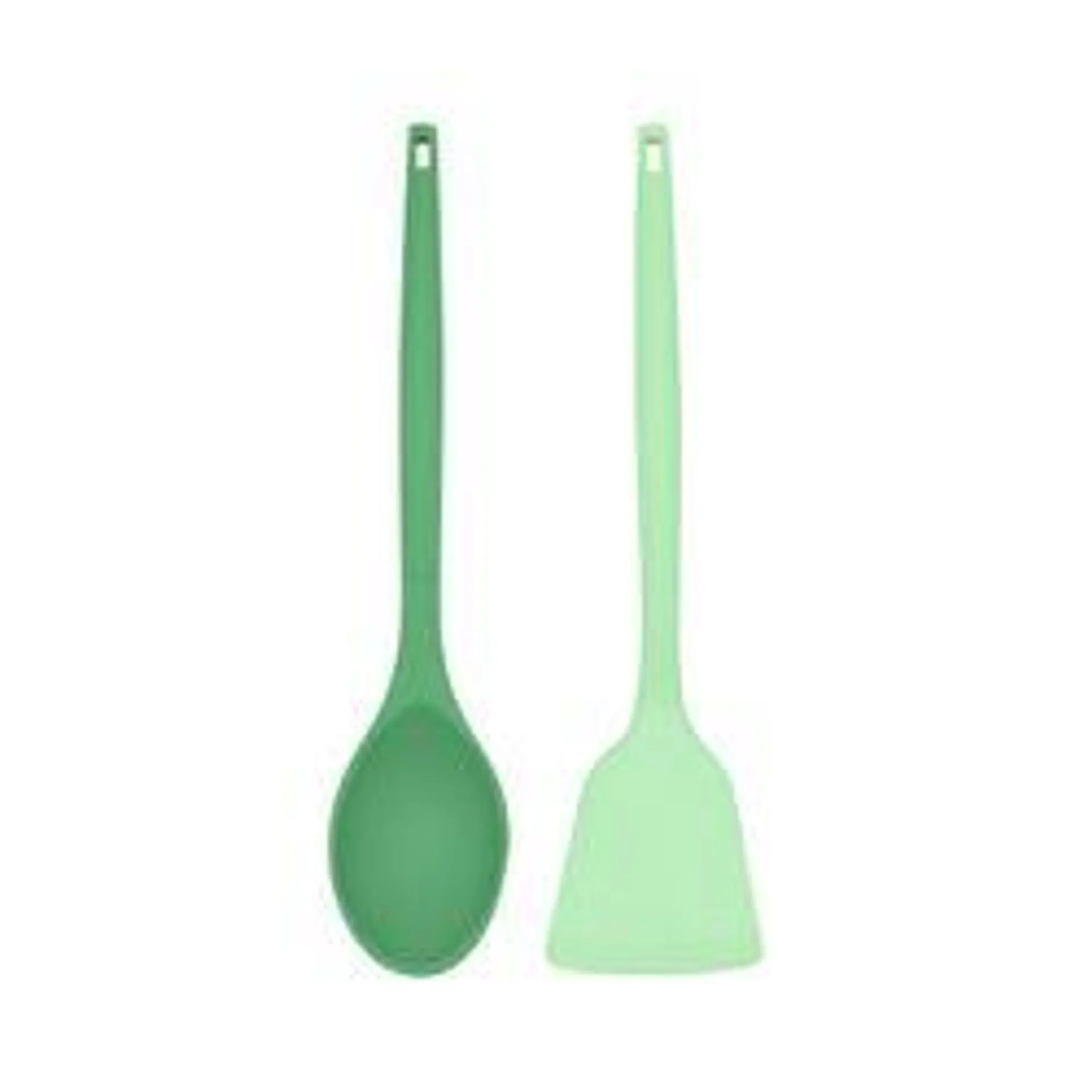 Just Cook Green Utensil Set - 2 Piece