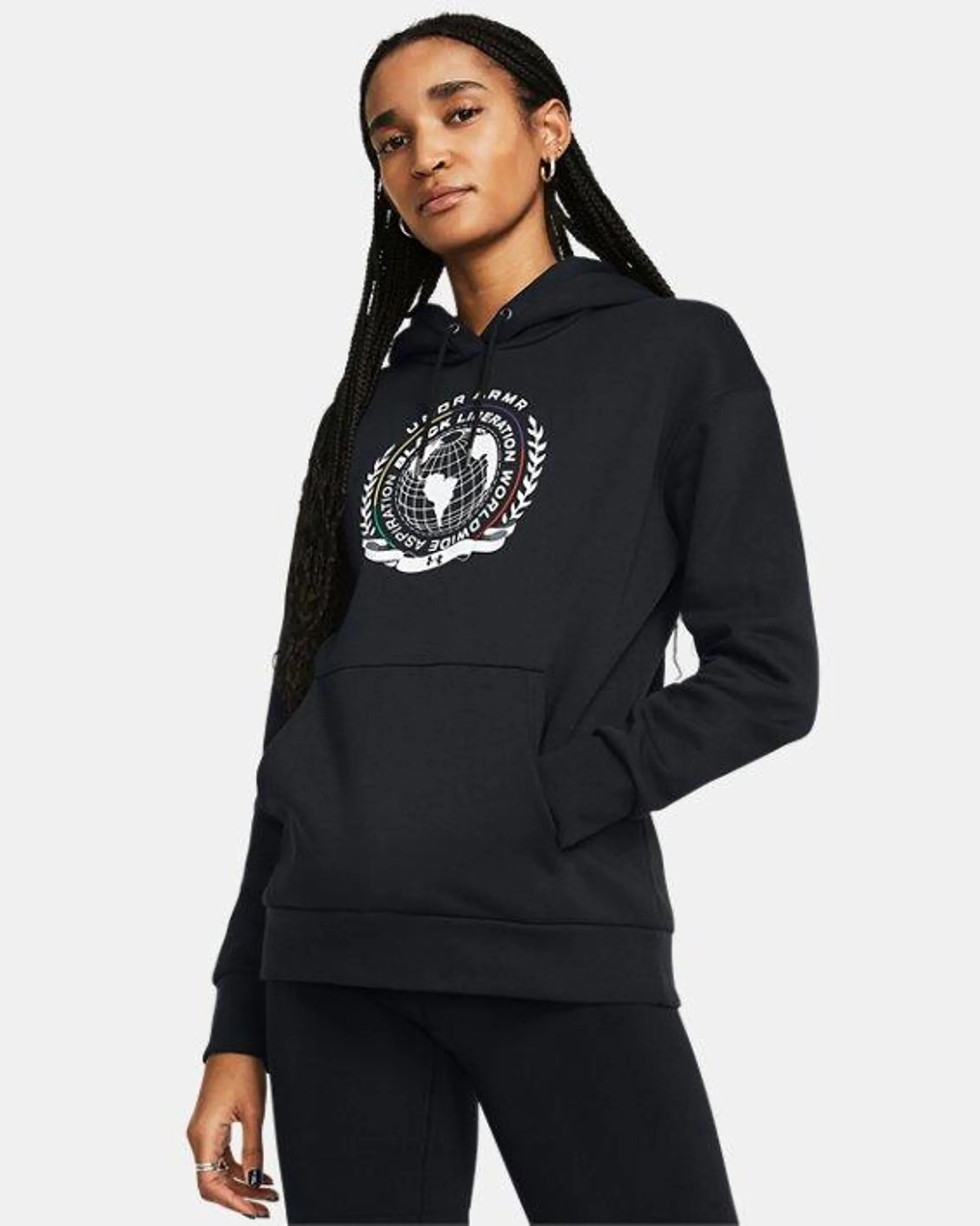 Women's UA Icon Fleece Black History Month Hoodie