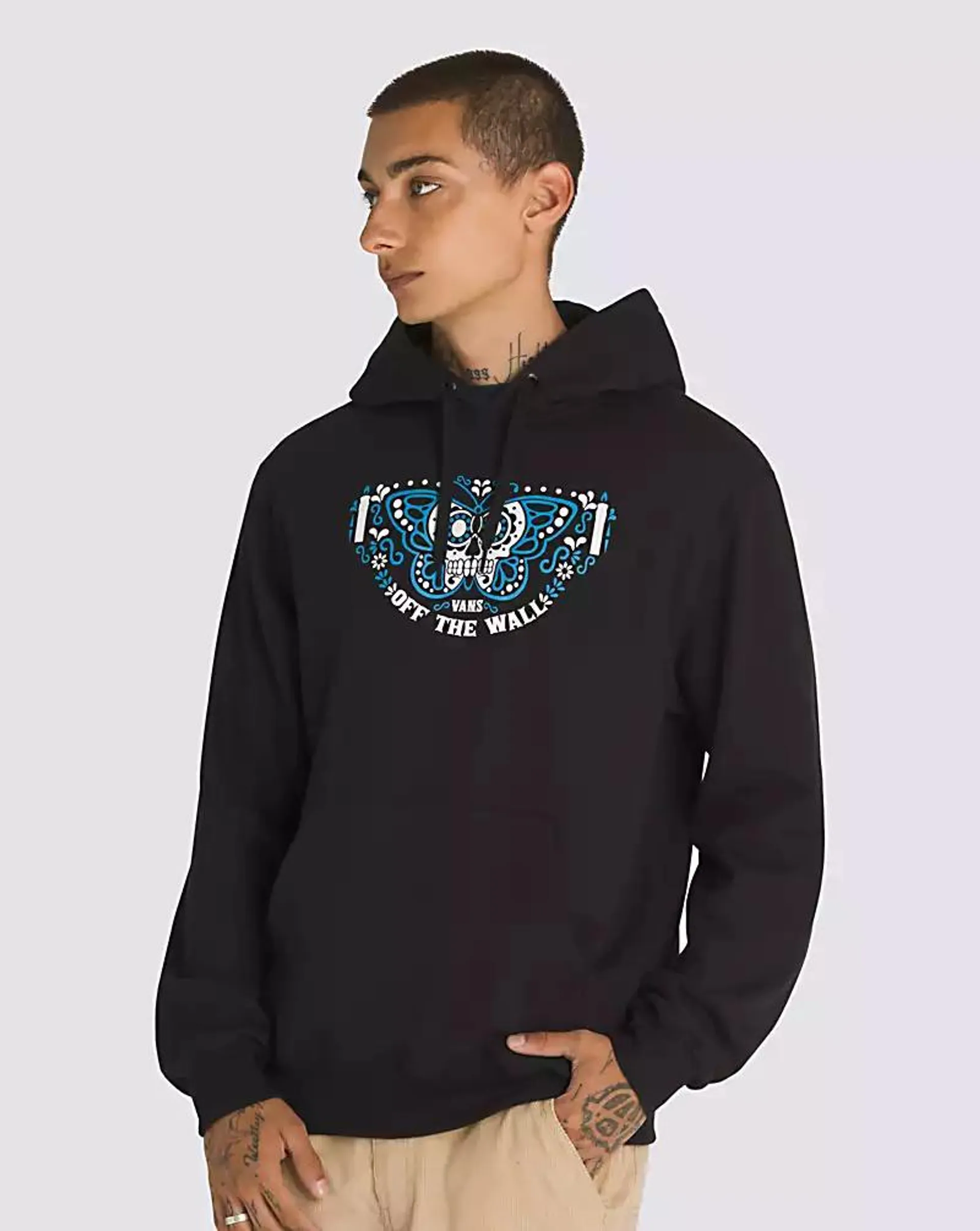 Dia De Muertos Guided Mariposa Pullover Hoodie