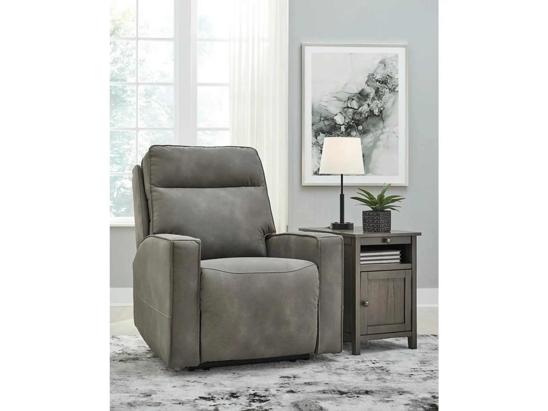 Next-Gen Durapella Performance Fabric Dual Power Recliner