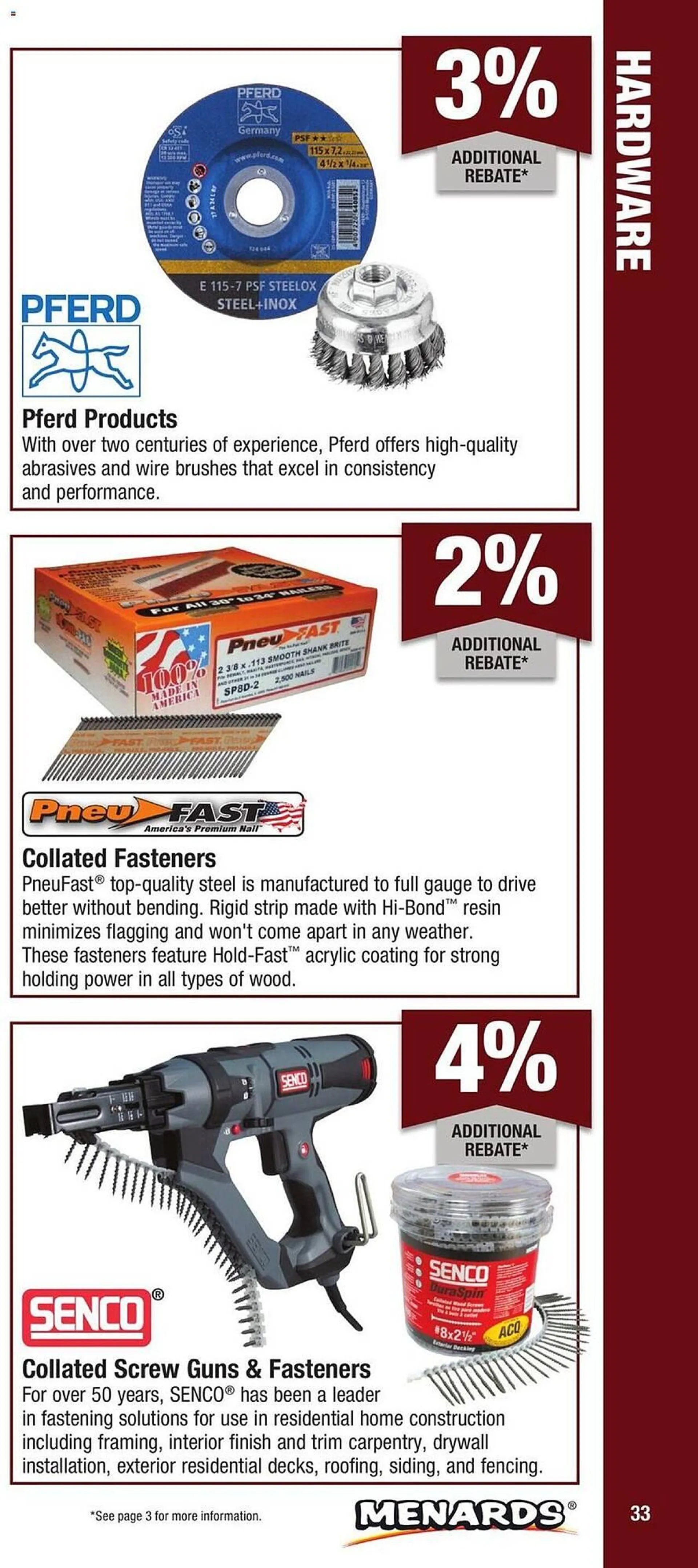 Weekly ad Menards Weekly Ad from January 1 to December 31 2024 - Page 33