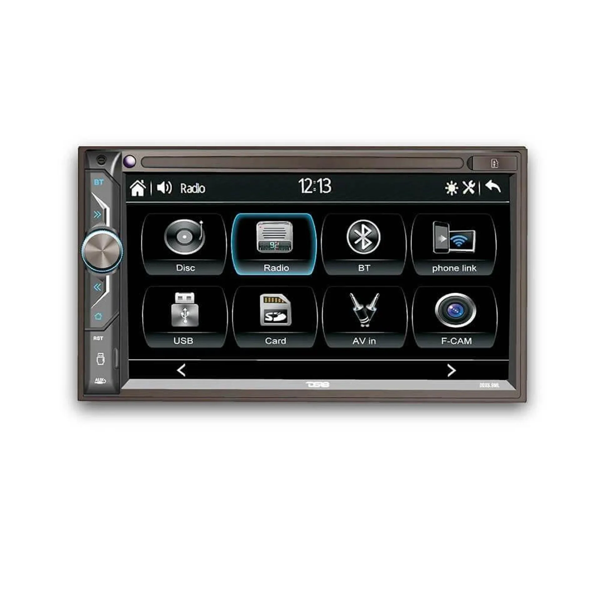 6.9 inch Touchscreen Double-Din Headunit w/ Bluetooth, UBS and Mirror Link