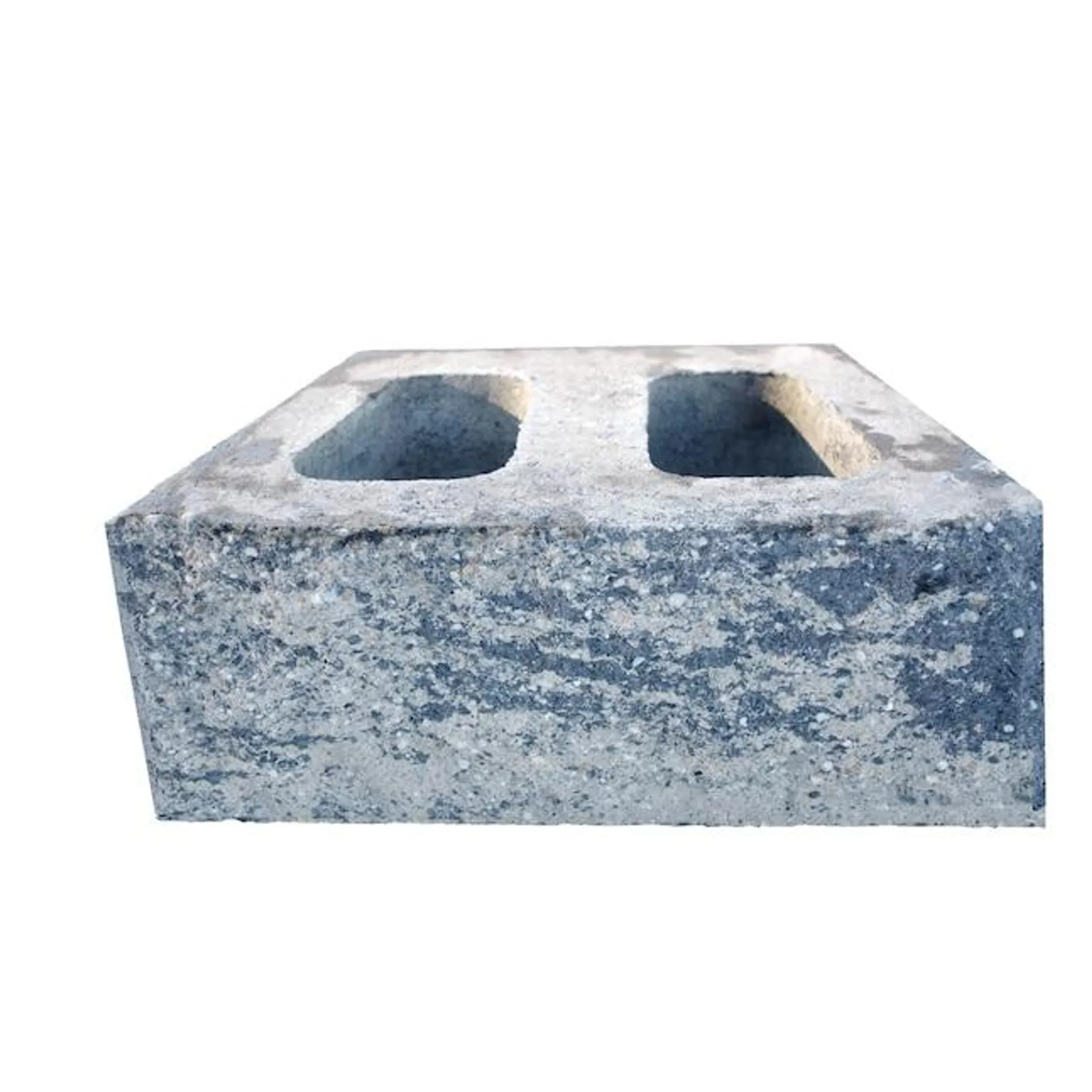 6-in H x 16-in L x 10-in D Gray/Charcoal Concrete Retaining Wall Block