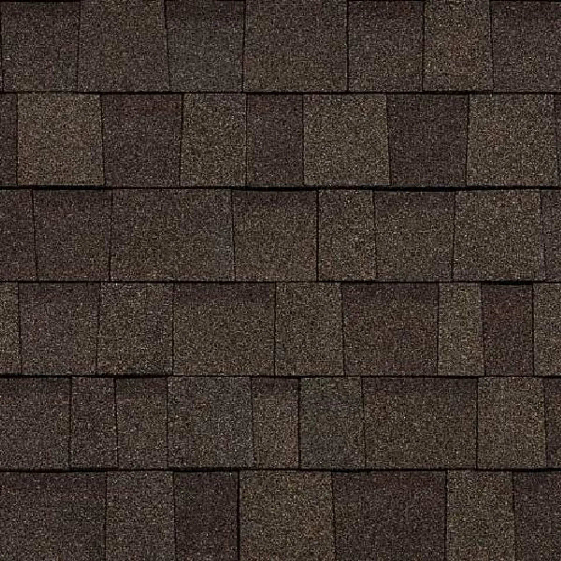 Oakridge Series HL43 Laminated Architectural Shingle, 39-3/8 in L, 13-1/4 in W, Teak