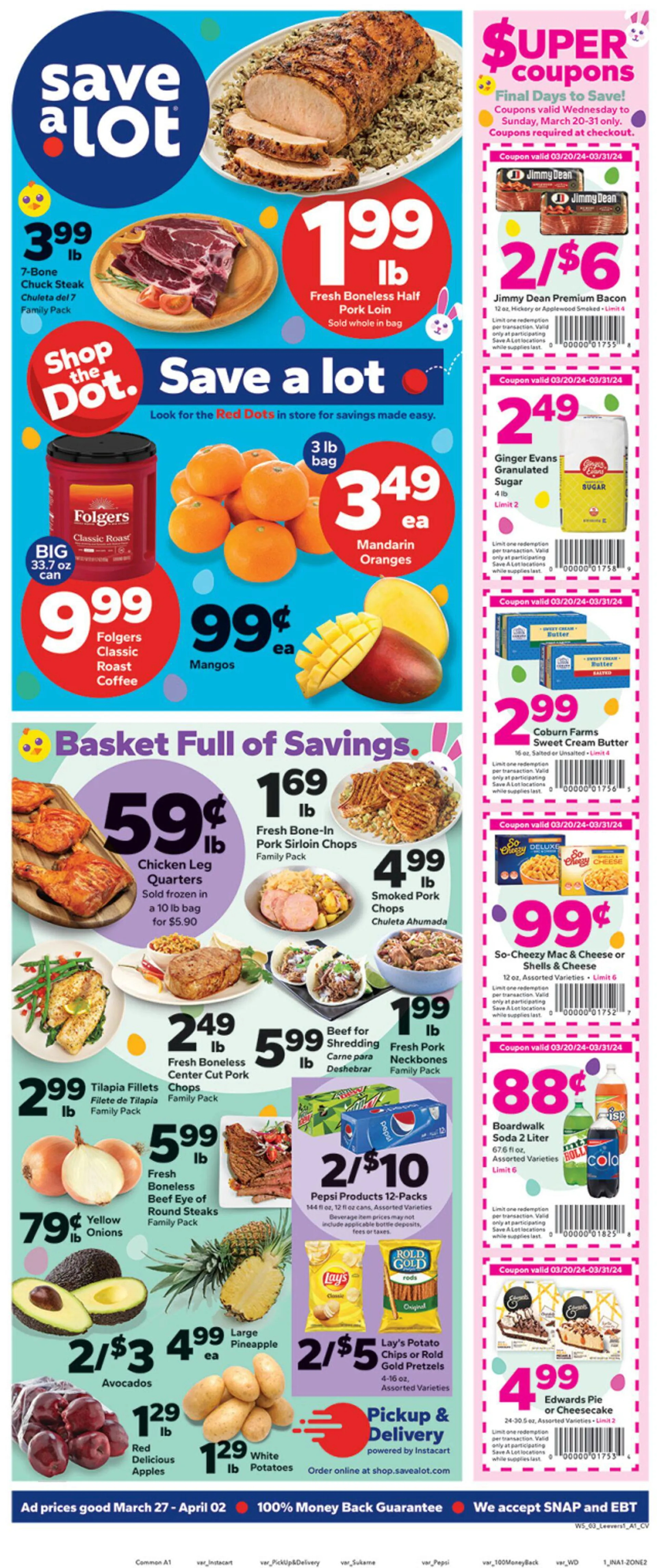 Weekly ad Save a Lot - Denver Current weekly ad from March 27 to April 2 2024 - Page 2