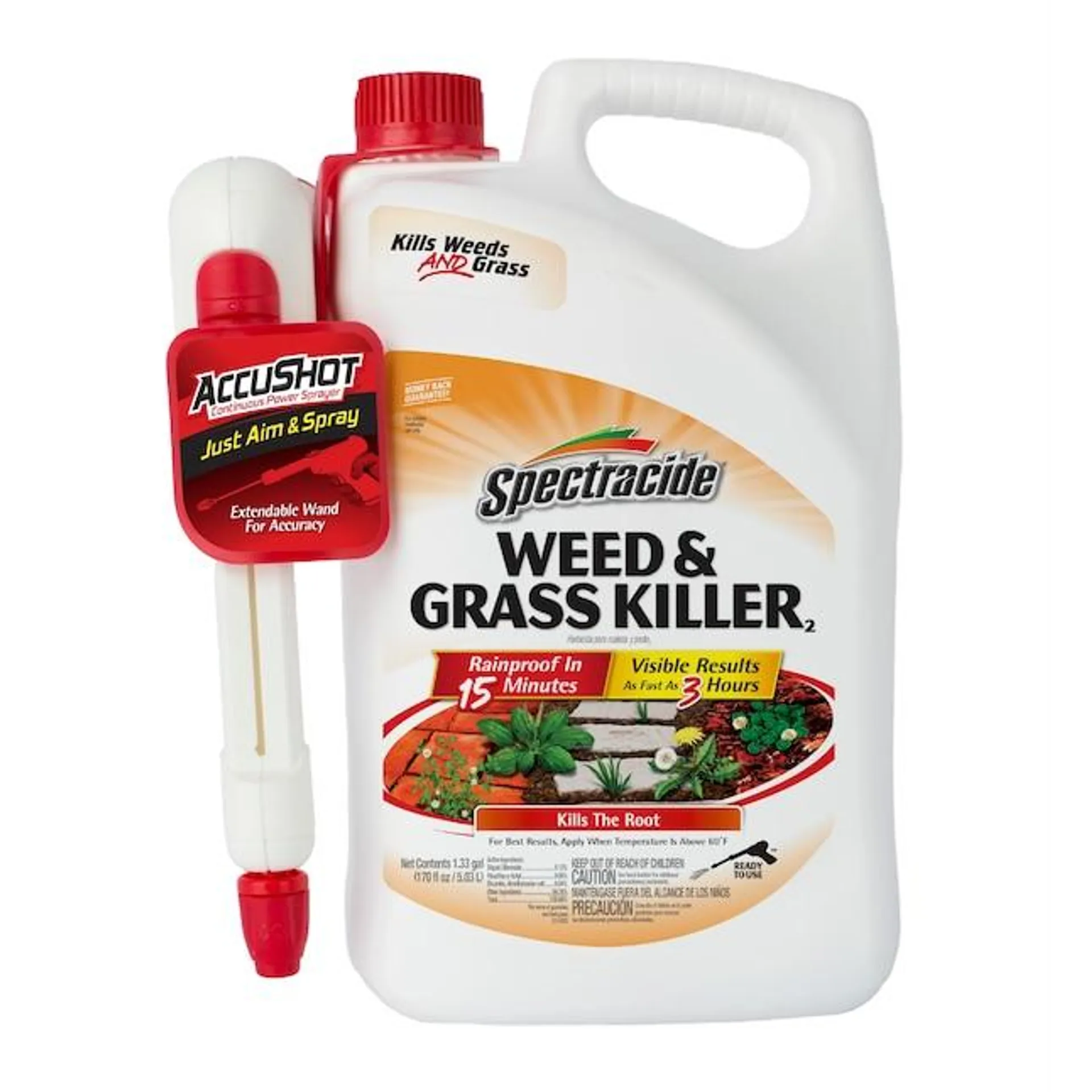 Spectracide AccuShot Sprayer 1.3-Gallon (s) Ready to Use Weed and Grass Killer