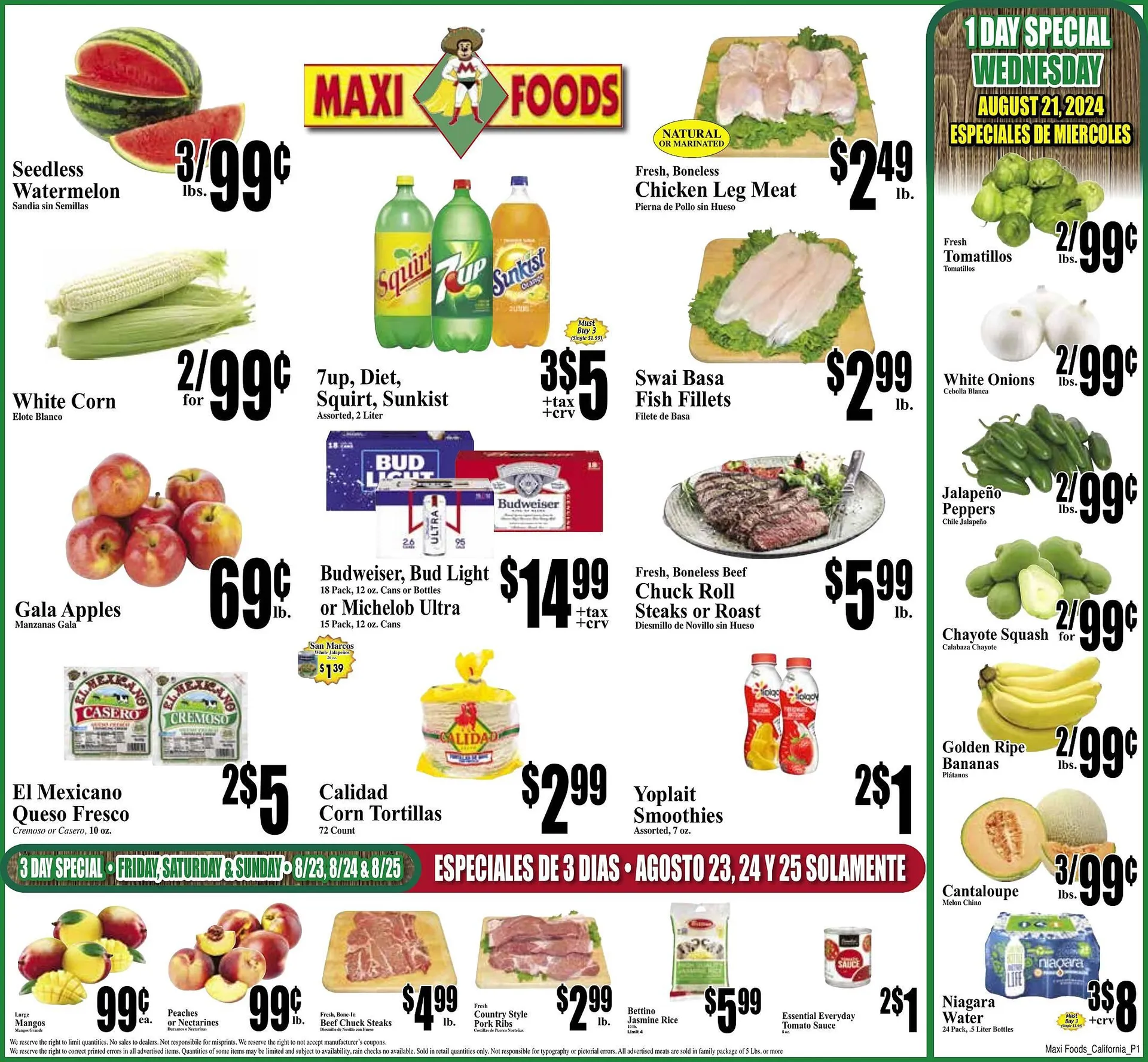 Maxi Foods Weekly Ad - 1