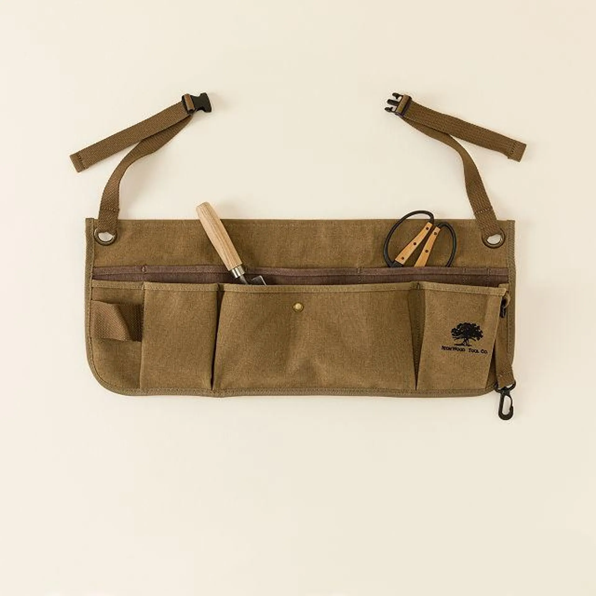 Gardener's Waxed Canvas Tool Belt