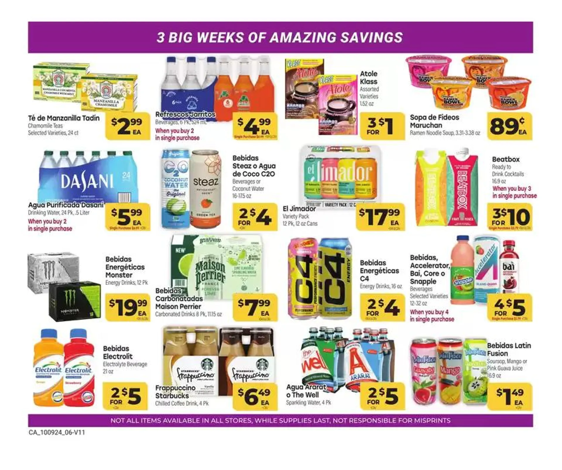 Weekly ad Weekly Ad from October 9 to October 29 2024 - Page 6