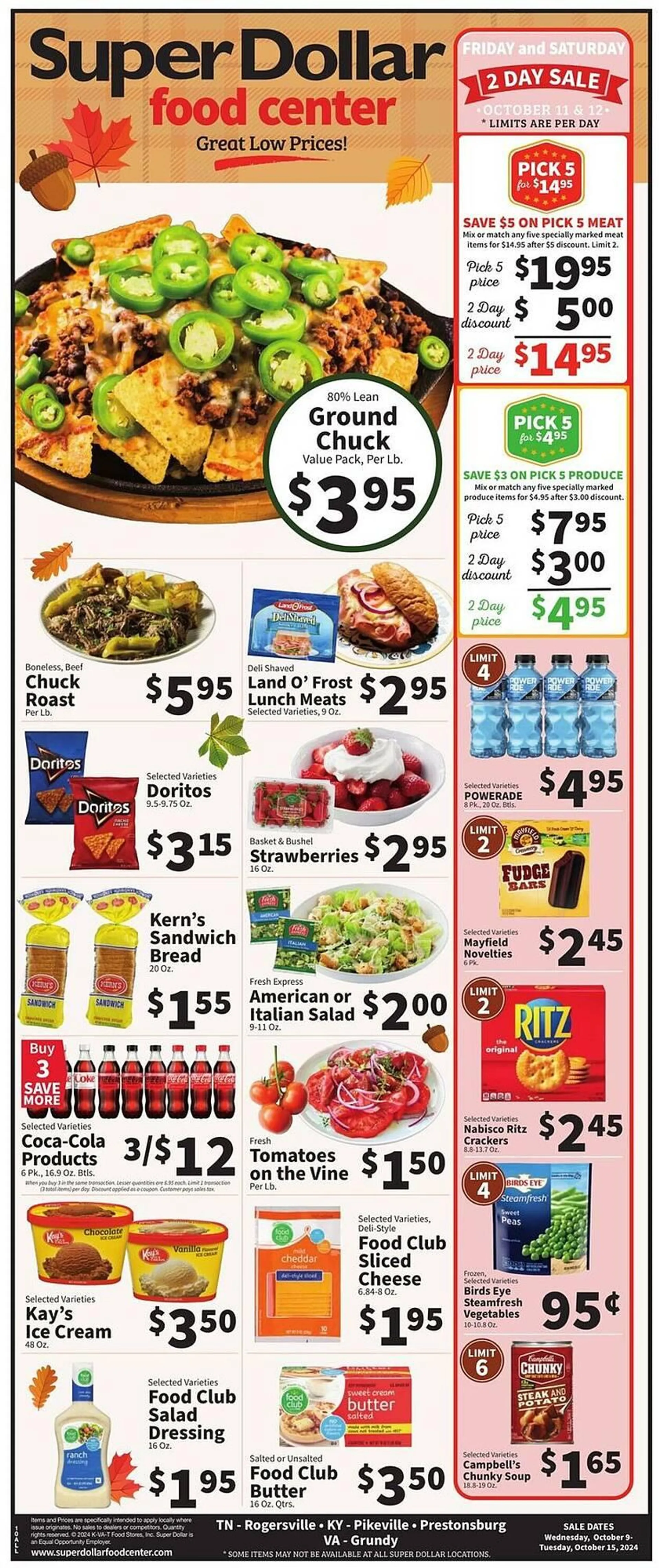 Super Dollar Food Center Weekly Ad - 1