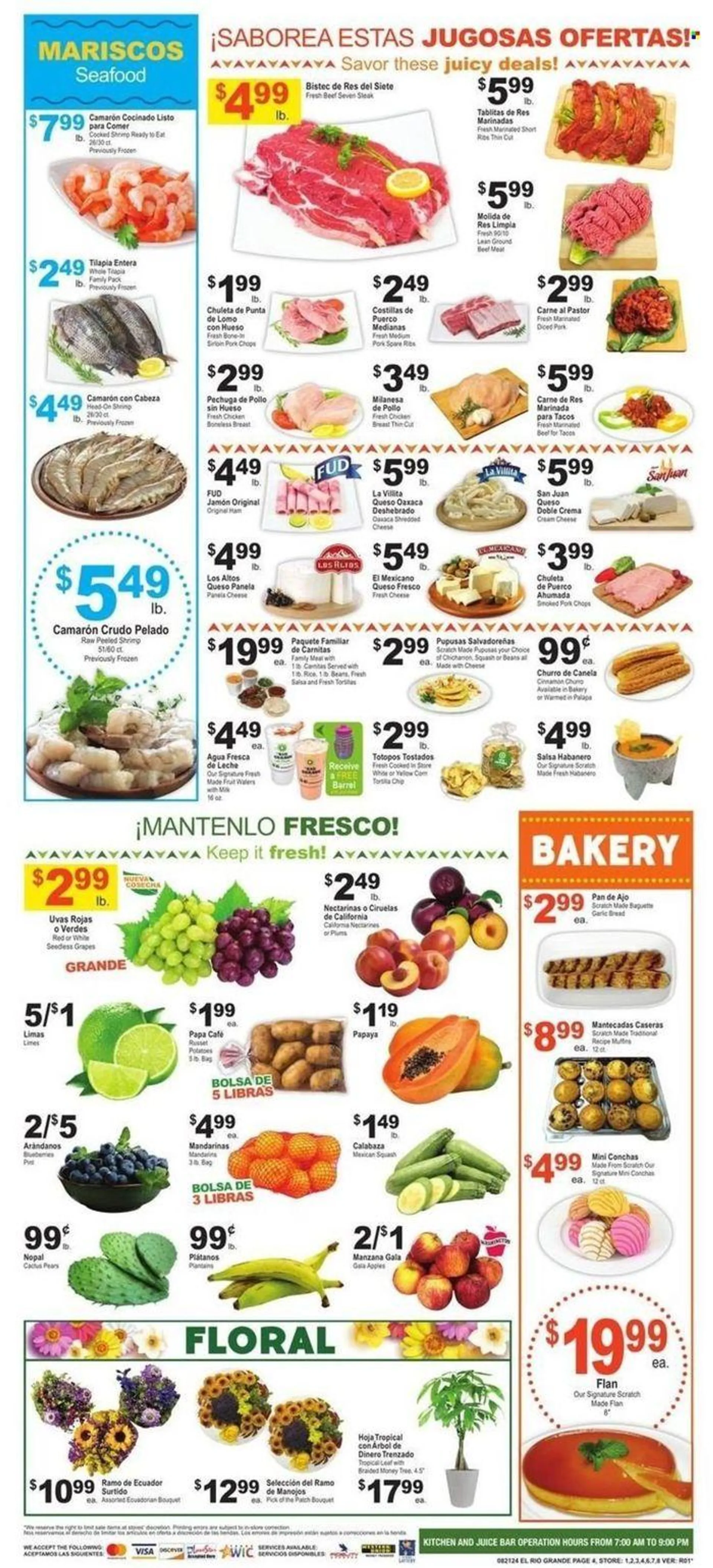 Weekly ad El Rio Grande Weekly ad from August 21 to August 27 2024 - Page 4