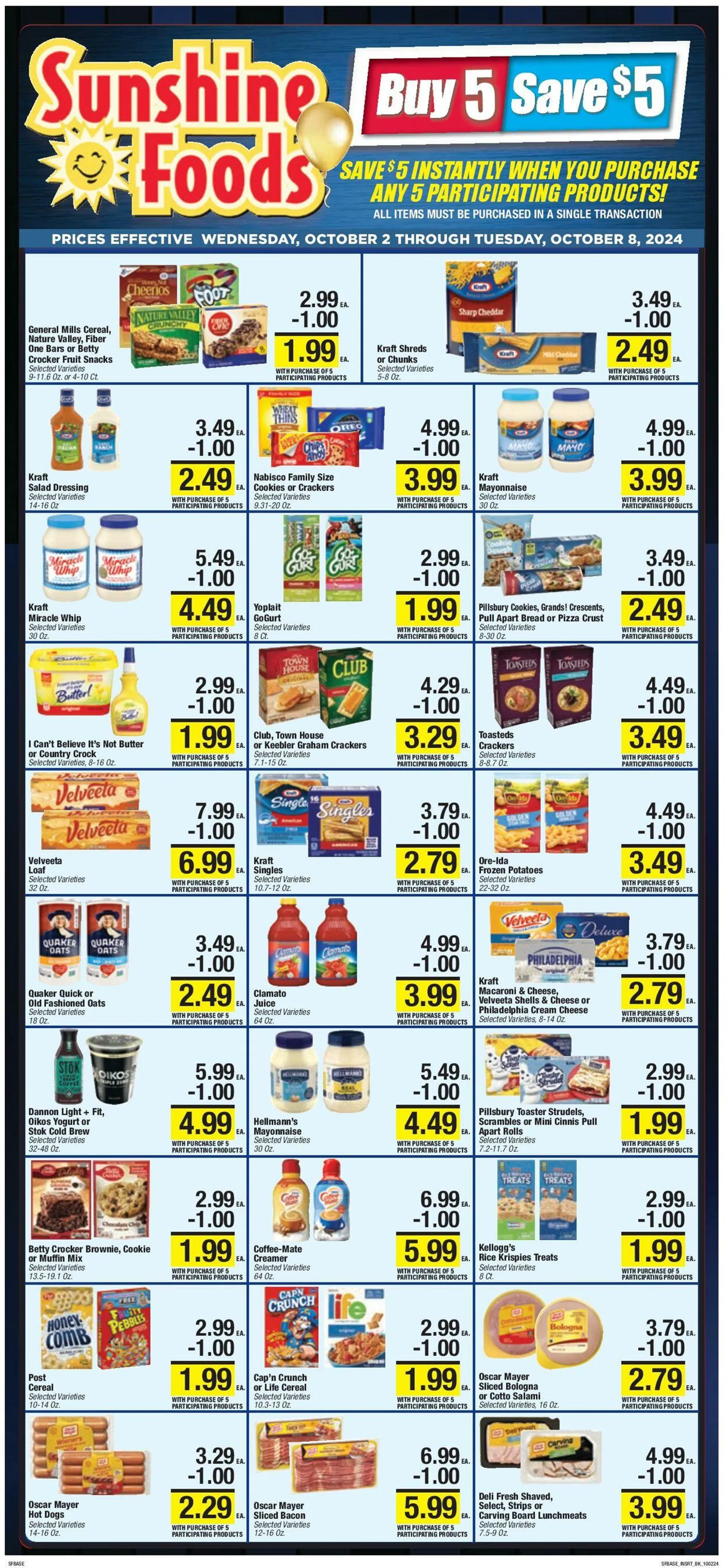 Weekly ad Sunshine Foods from October 2 to October 8 2024 - Page 10