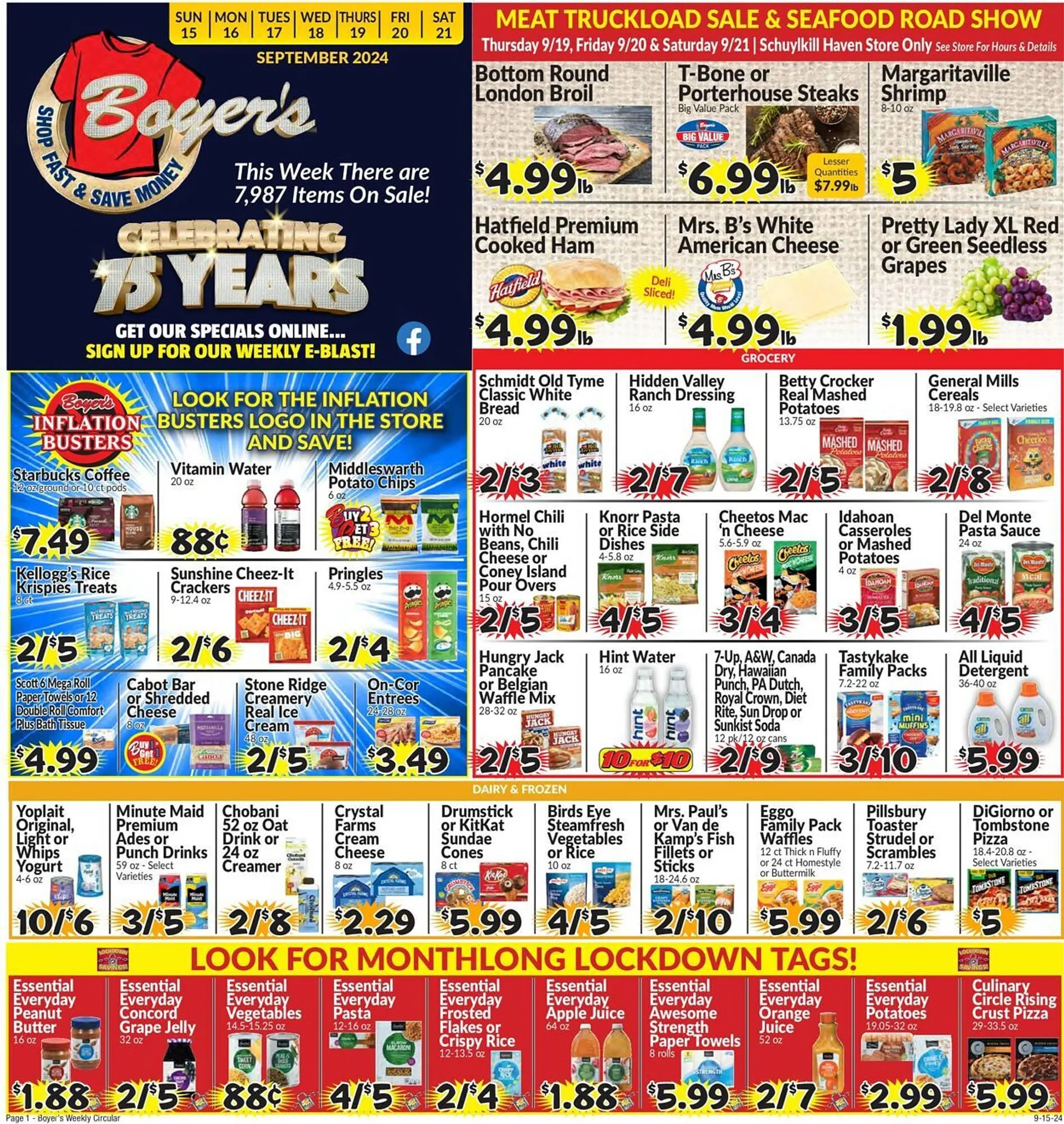 Weekly ad Boyer's Food Markets Weekly Ad from September 15 to September 21 2024 - Page 3