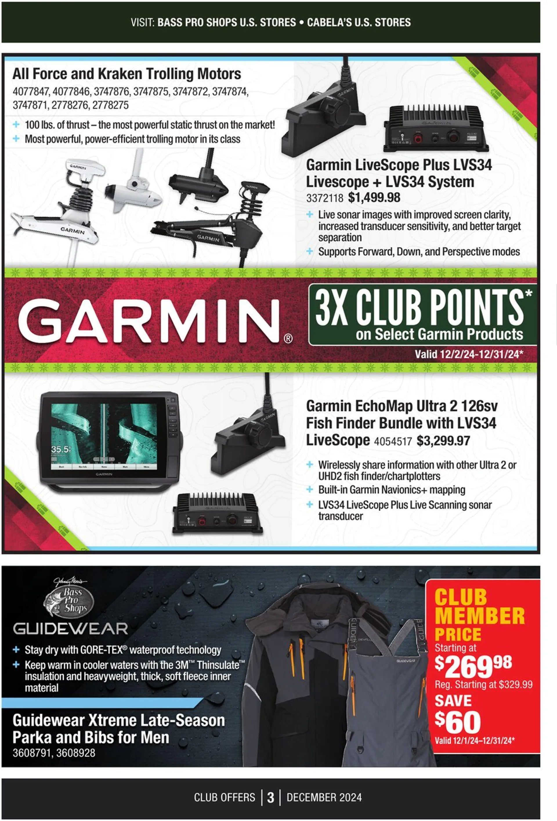 Weekly ad Bass Pro Current weekly ad from December 1 to December 31 2024 - Page 3