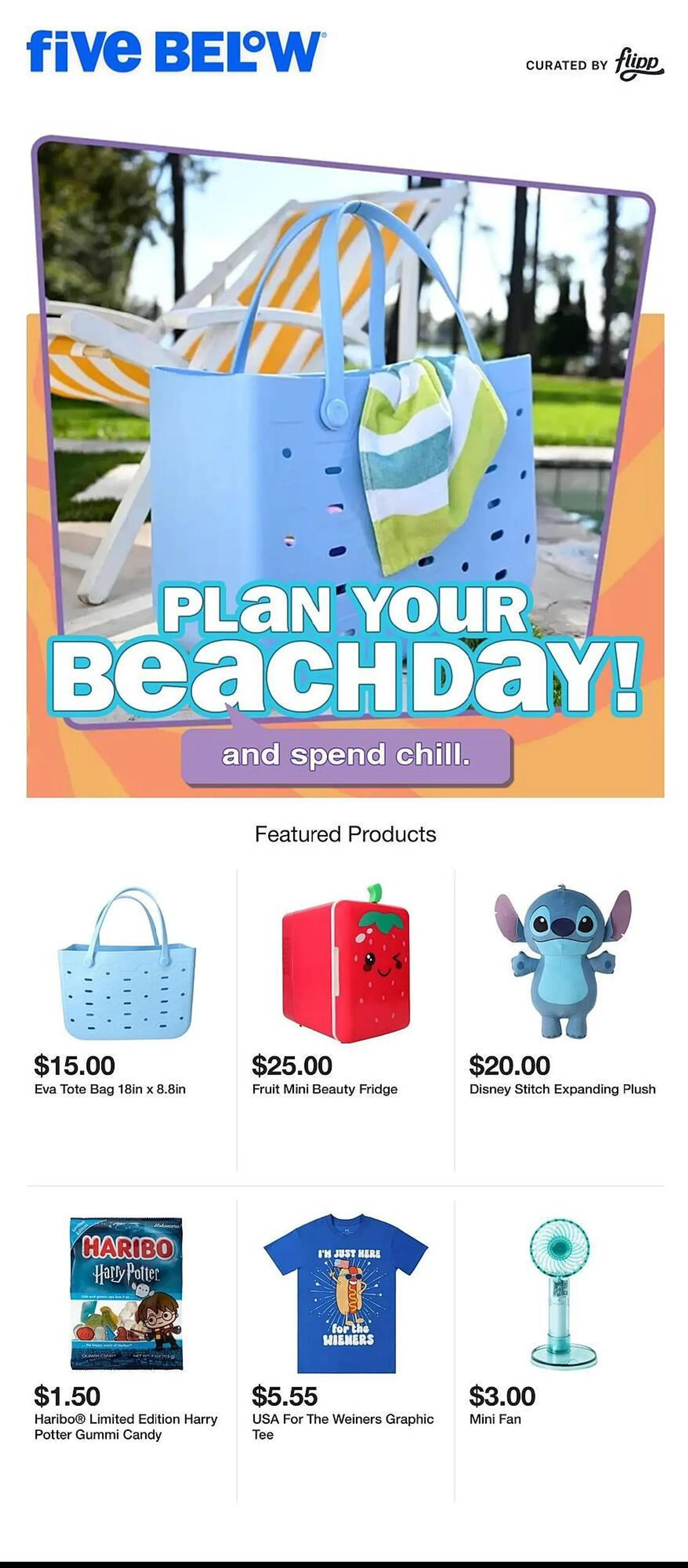 Five Below Weekly Ad - 1