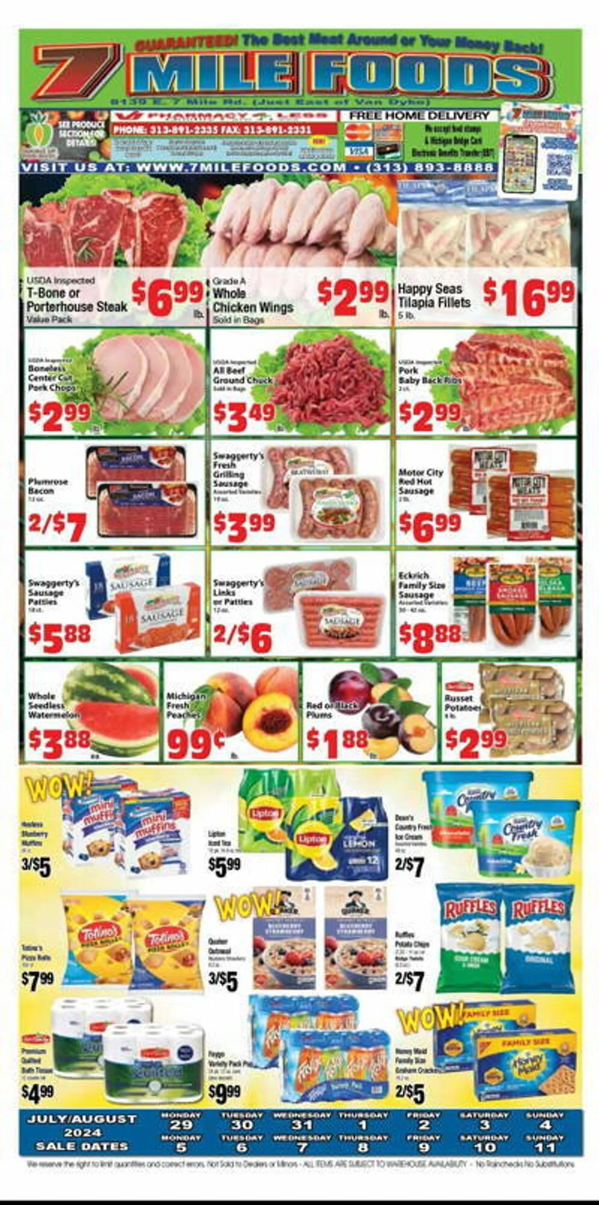 7 Mile Foods Weekly Ad - 1