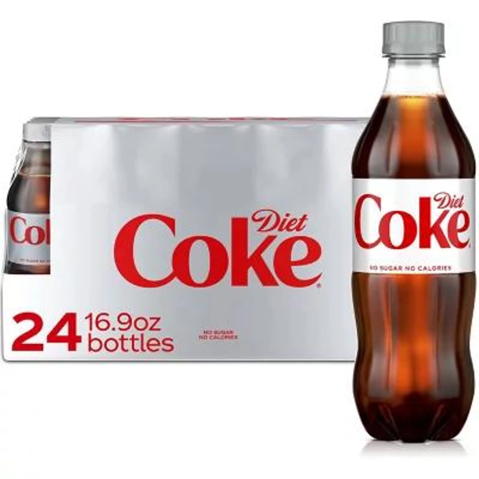 Diet Coke Soda Soft Drink, 16.9 fl. oz., 24 pk.