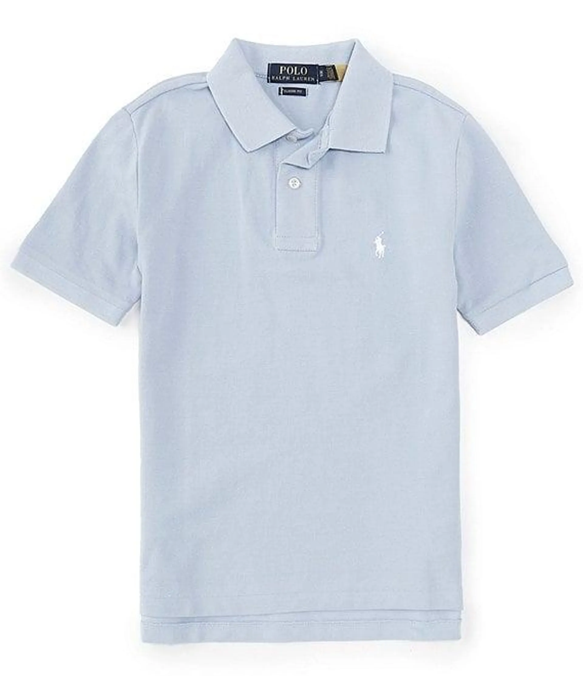 Big Boys 8-20 Short Sleeve Mesh Polo Shirt