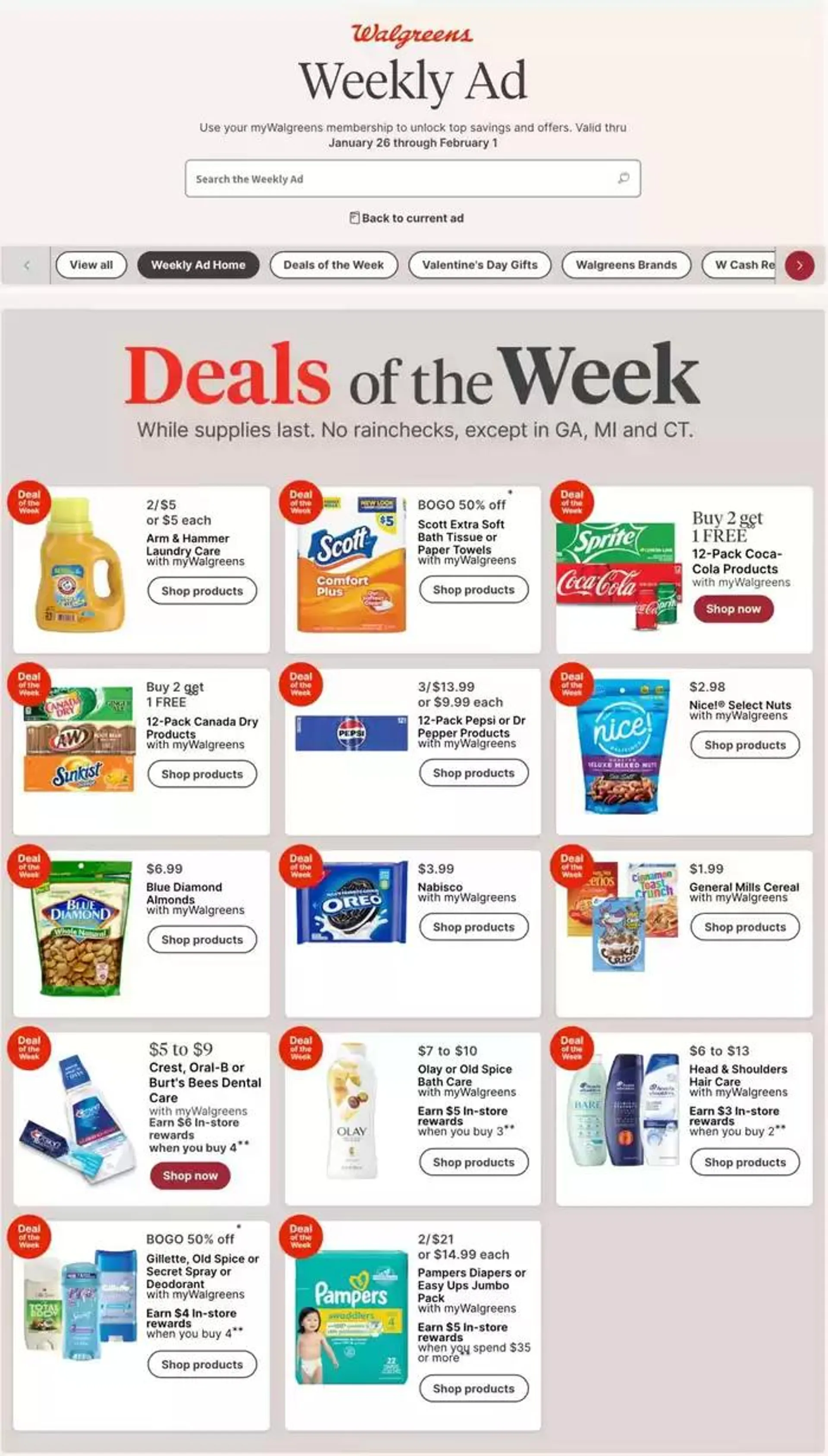 Top deals and discounts - 1