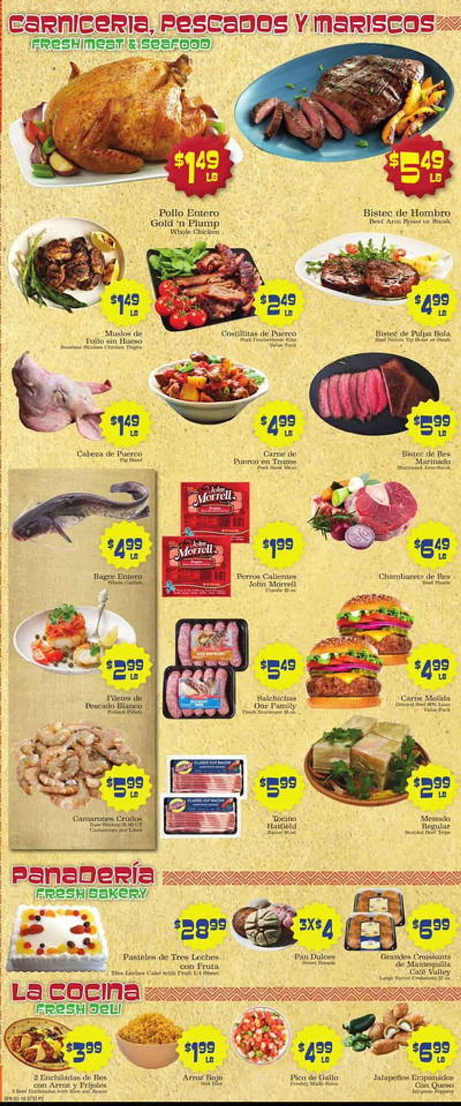 Catálogo de Supermercado Nuestra Familia Weekly Ad 16 de febrero al 22 de febrero 2025 - Página 2